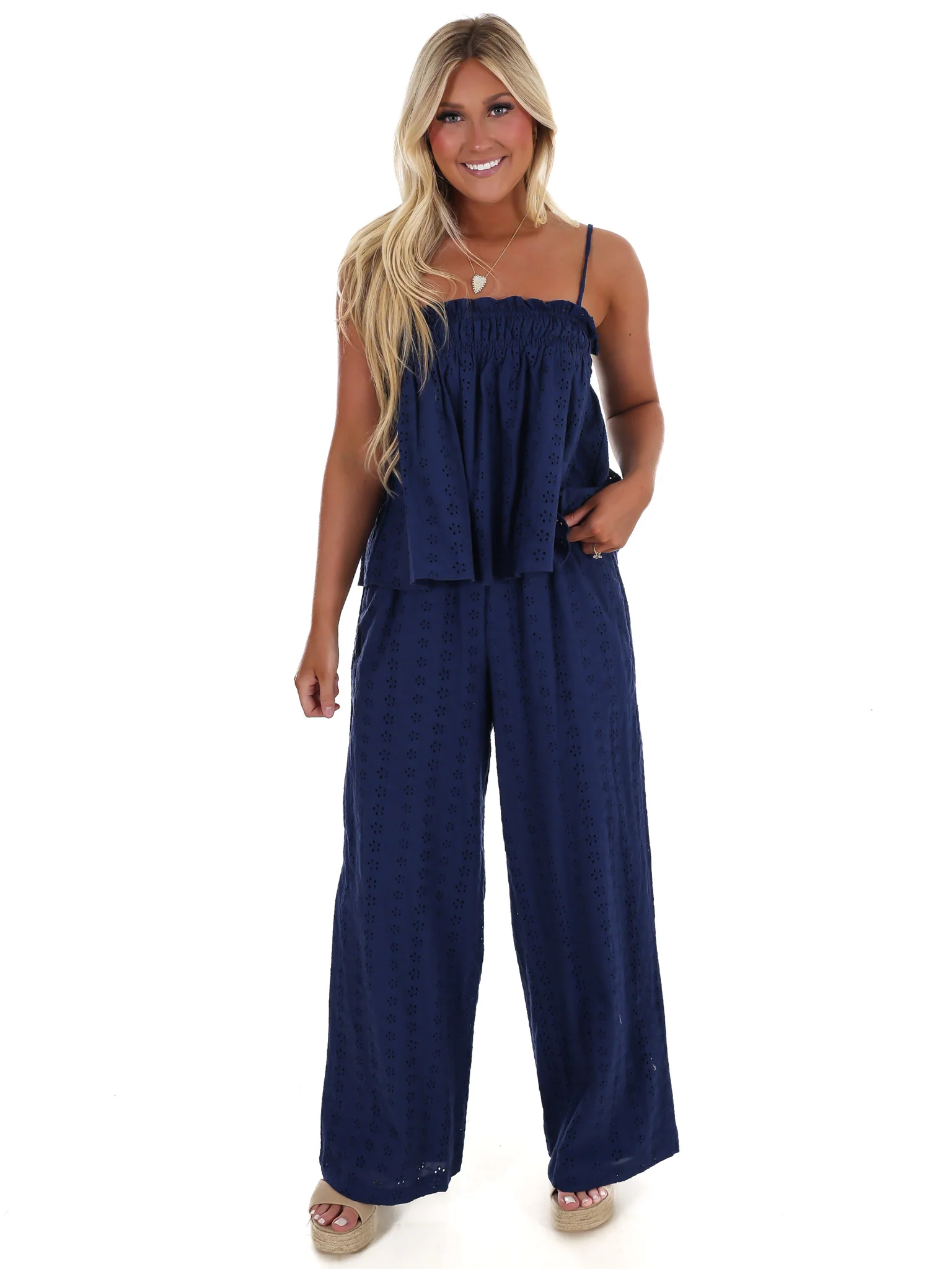 Sweet Escape Eyelet Two Piece Set - Image 12