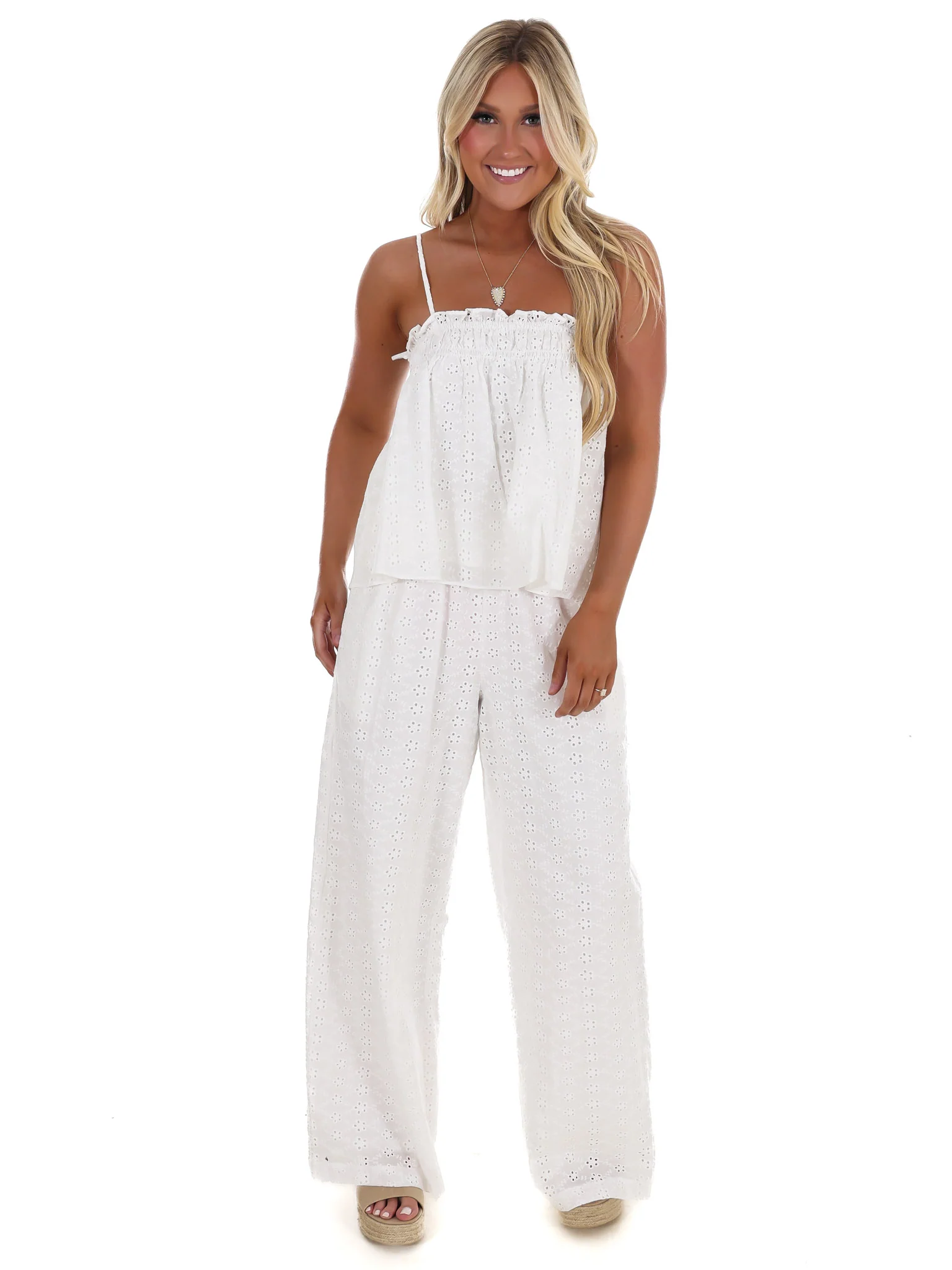 Sweet Escape Eyelet Two Piece Set - Image 2