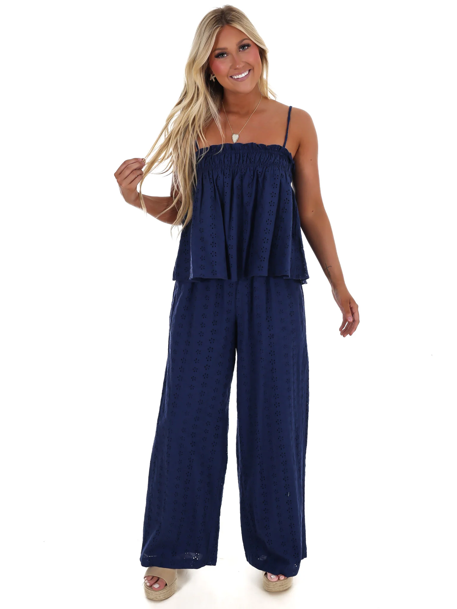 Sweet Escape Eyelet Two Piece Set - Image 9