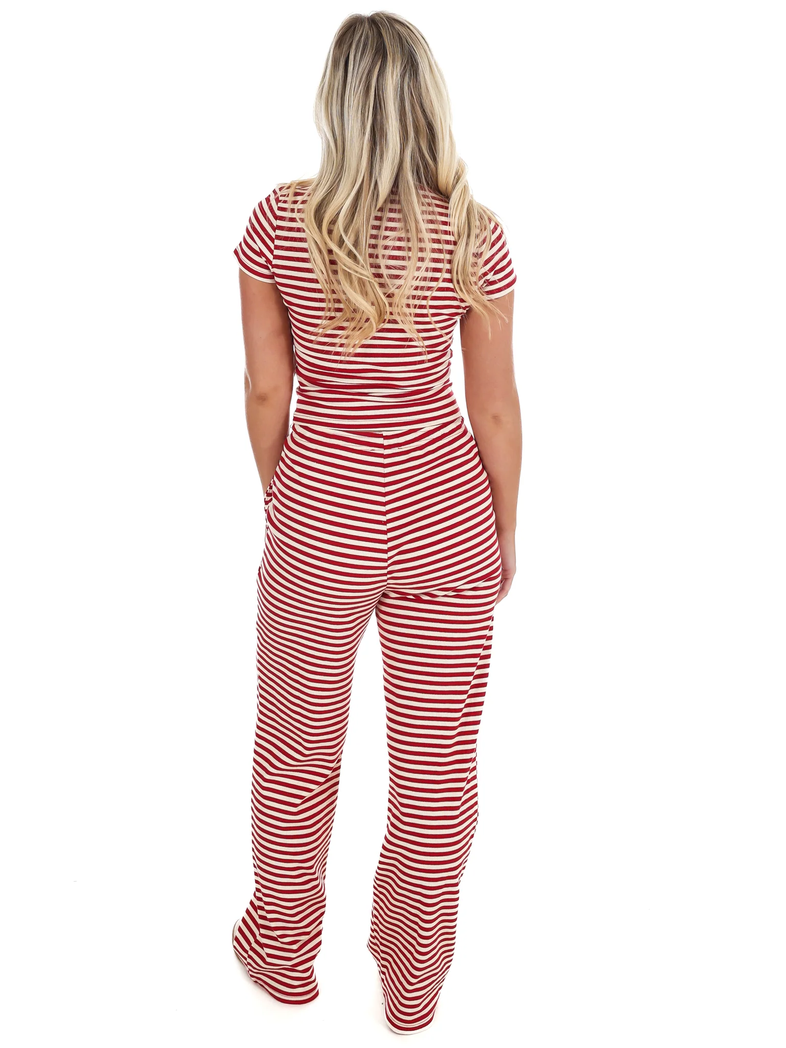 Sweet Intentions Stripe Snap Button Tee - Image 15
