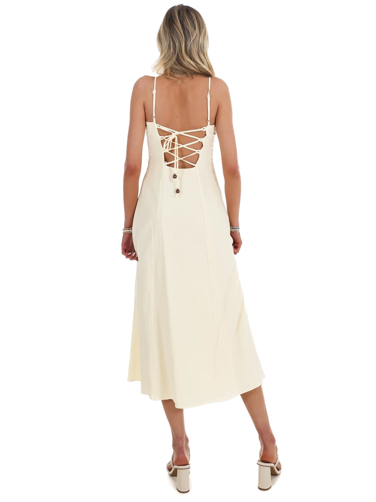 Sweet Simplicity Linen Maxi Dress - Image 7