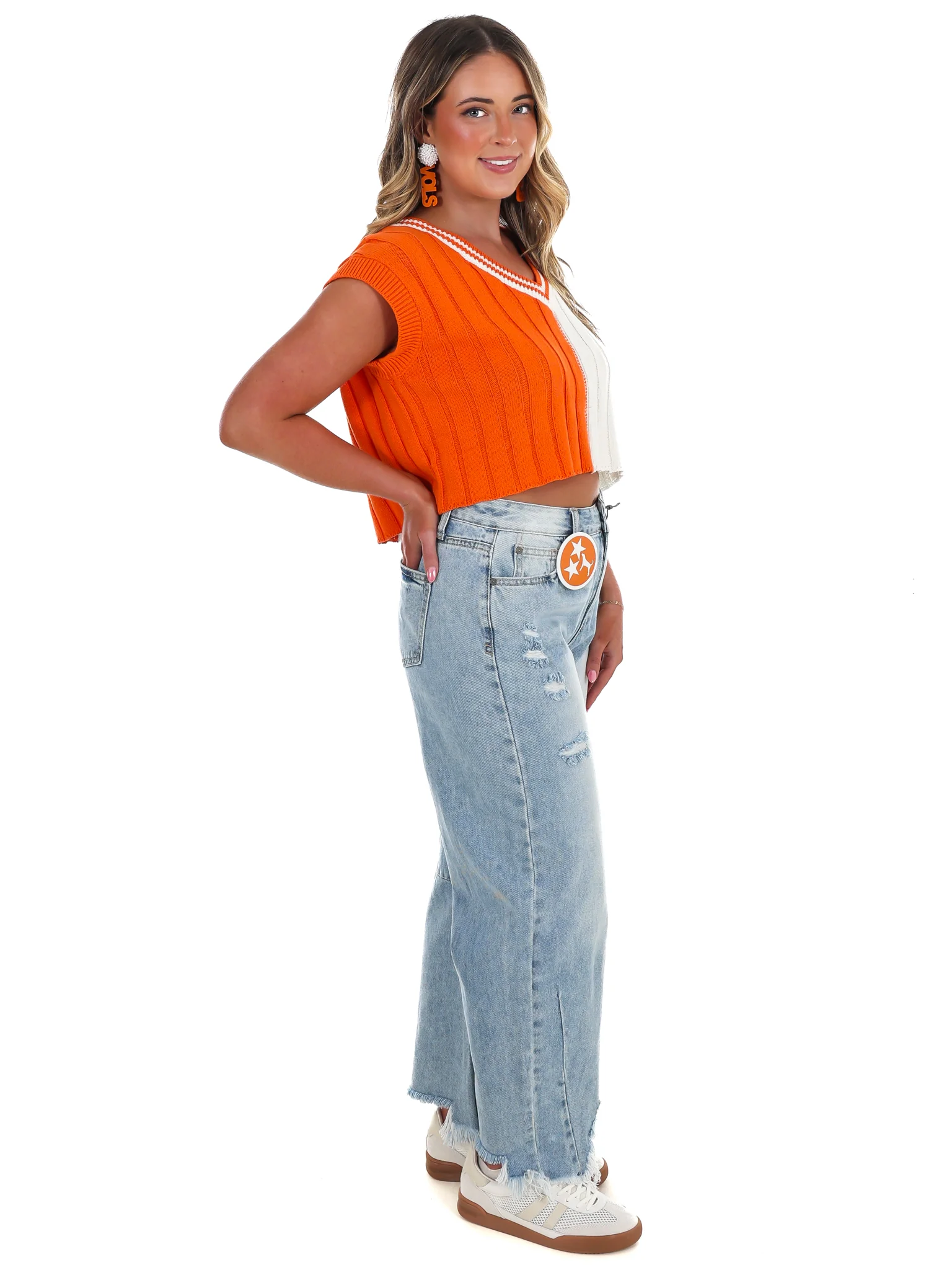 Sweet Victory Two Tone Sweater - Image 7