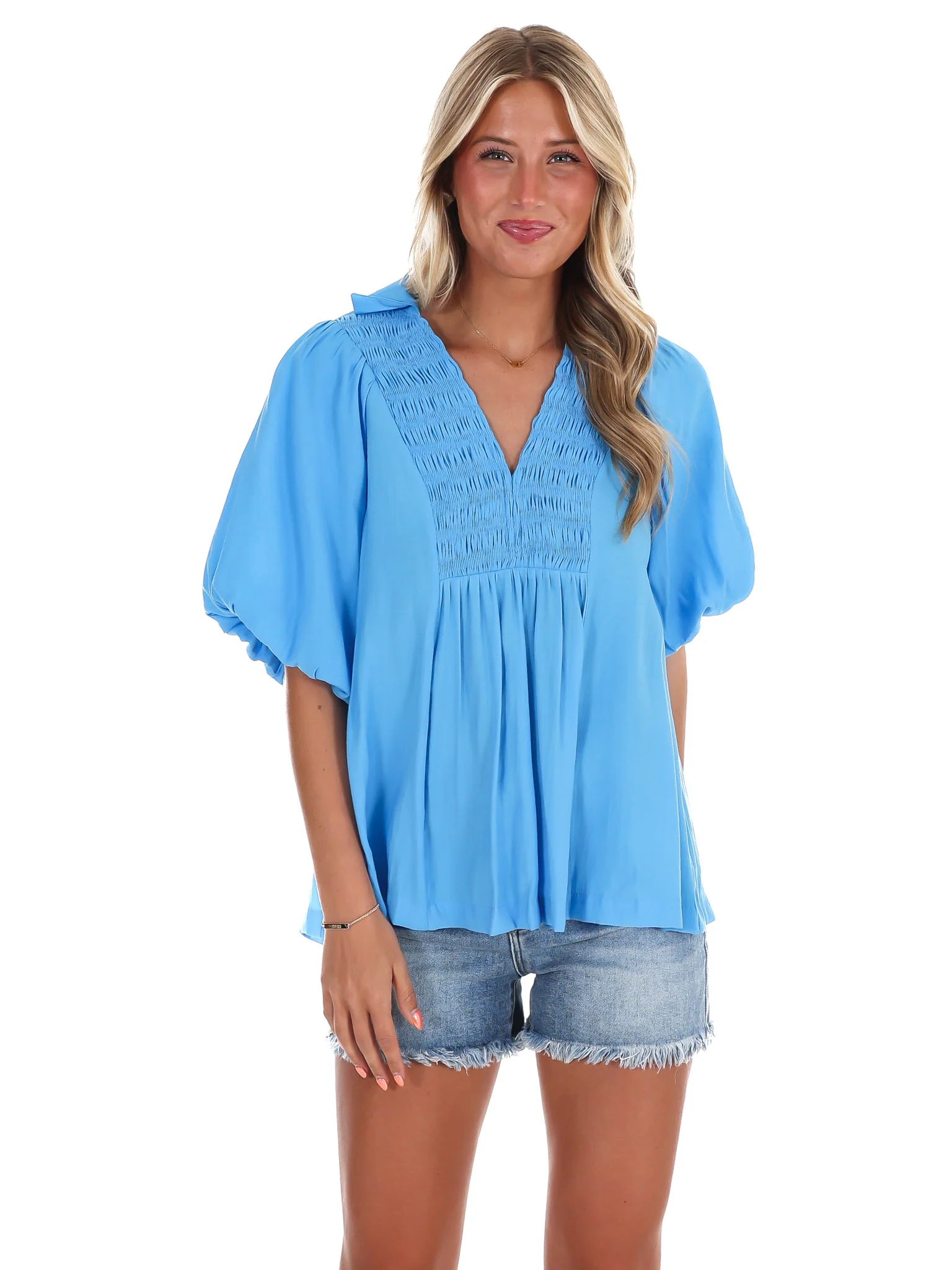 Sweetest Dreams V-Neck Top - Image 3