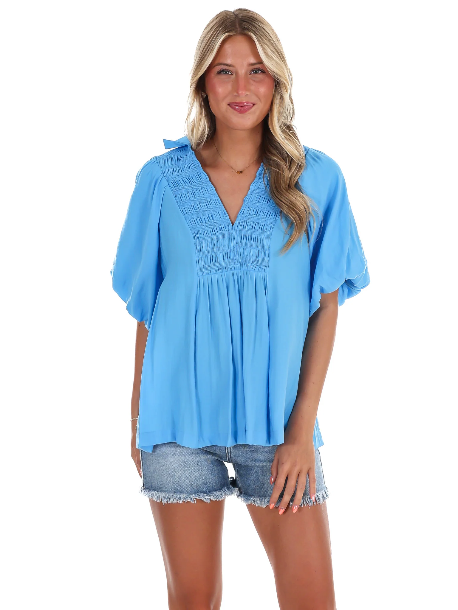 Sweetest Dreams V-Neck Top - Image 5