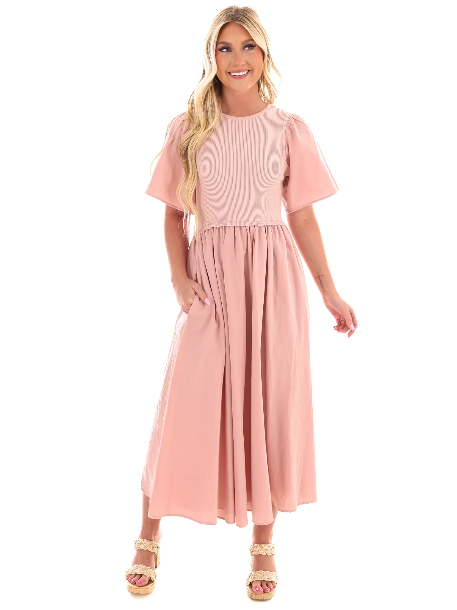 Sweetest Season Midi Dress - Image 11