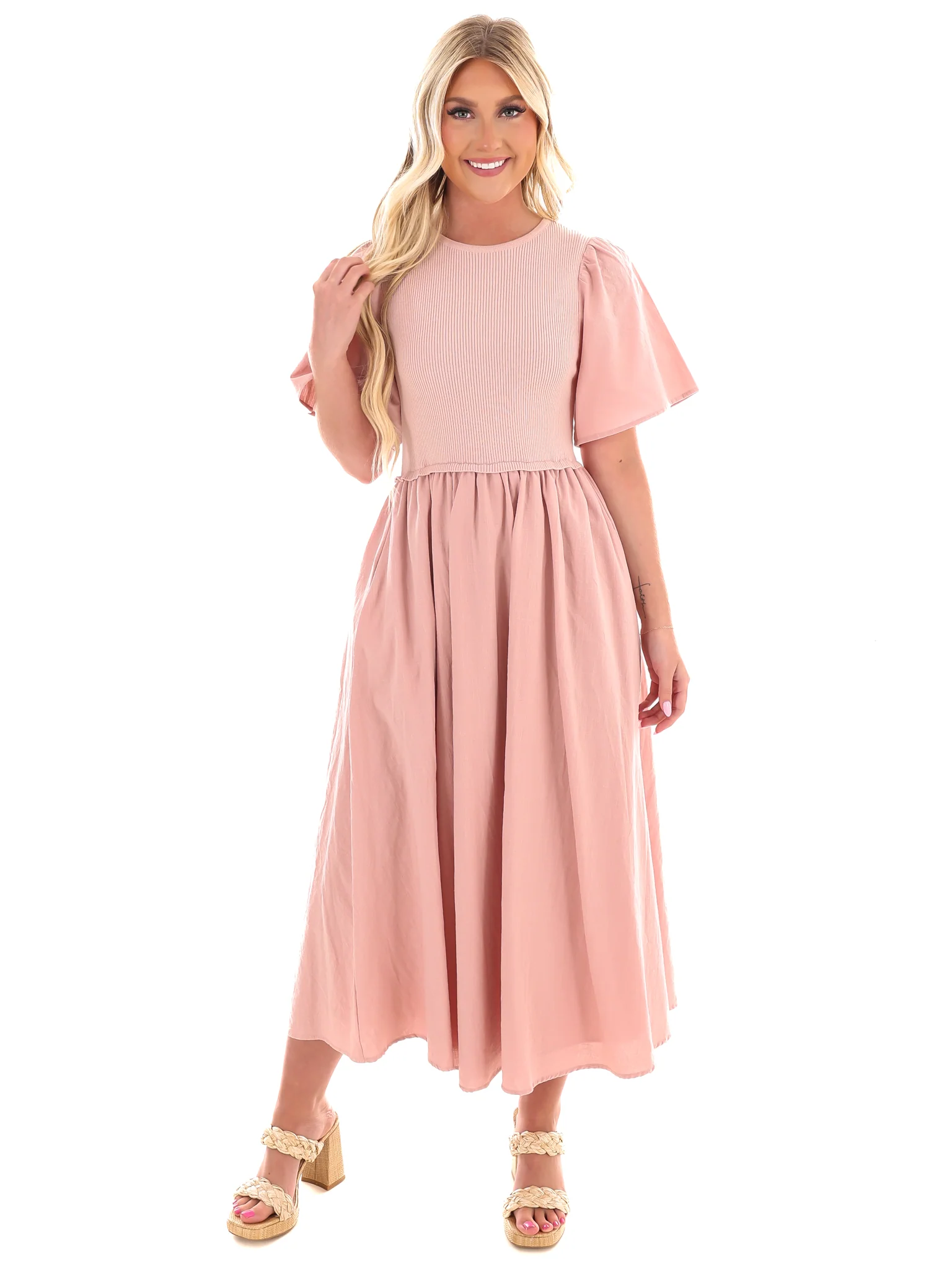 Sweetest Season Midi Dress - Image 12
