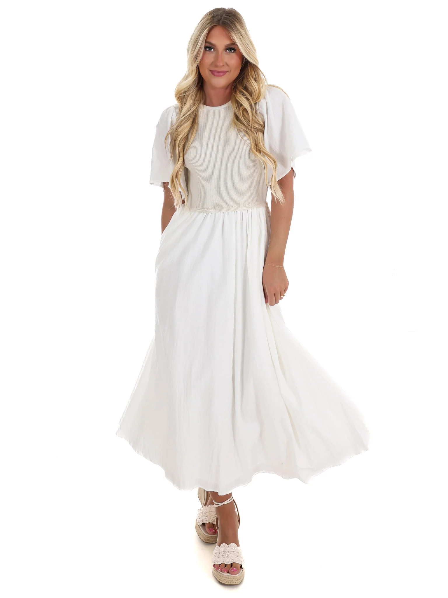 Sweetest Season Midi Dress - Image 17