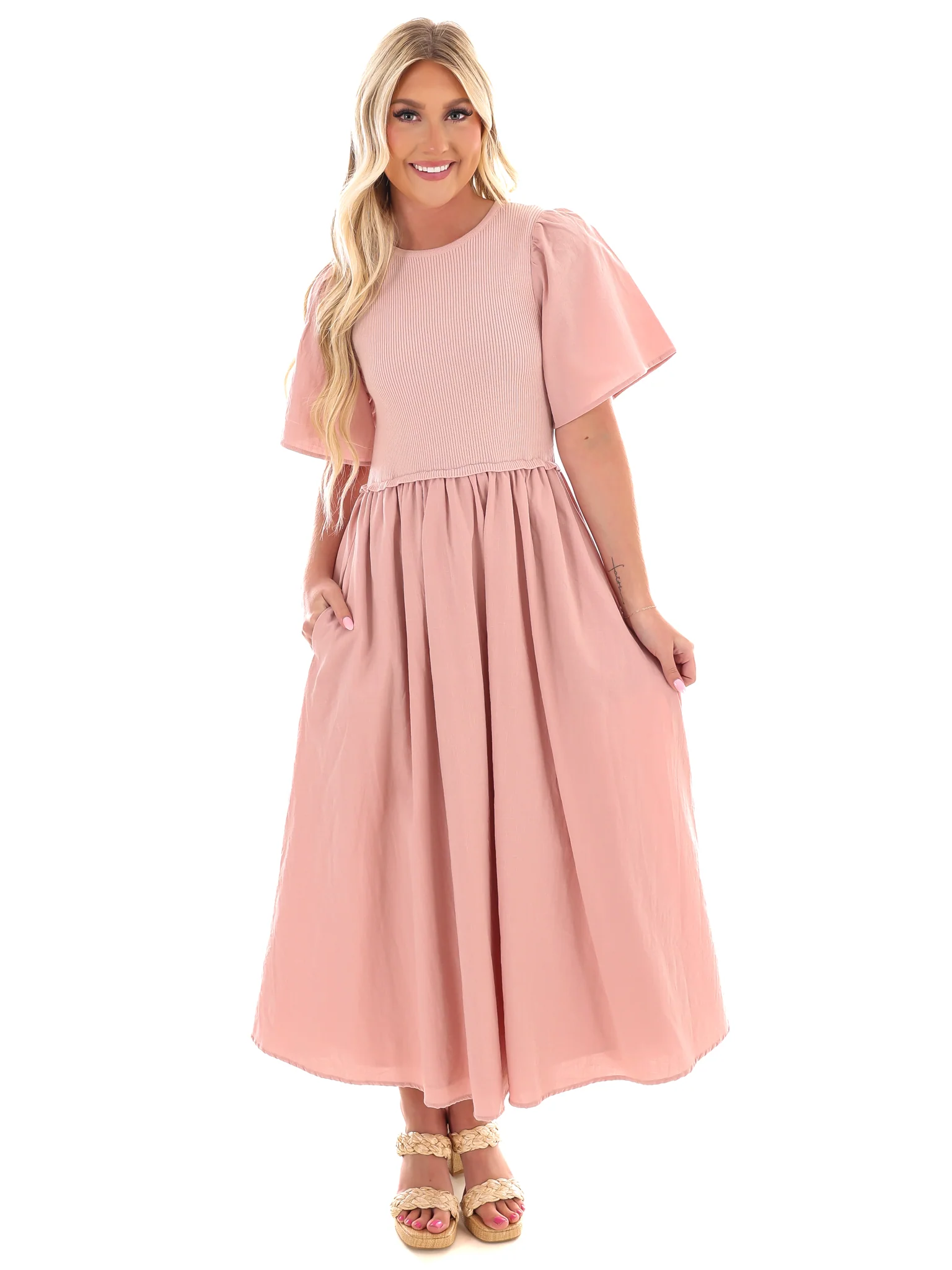 Sweetest Season Midi Dress - Image 9
