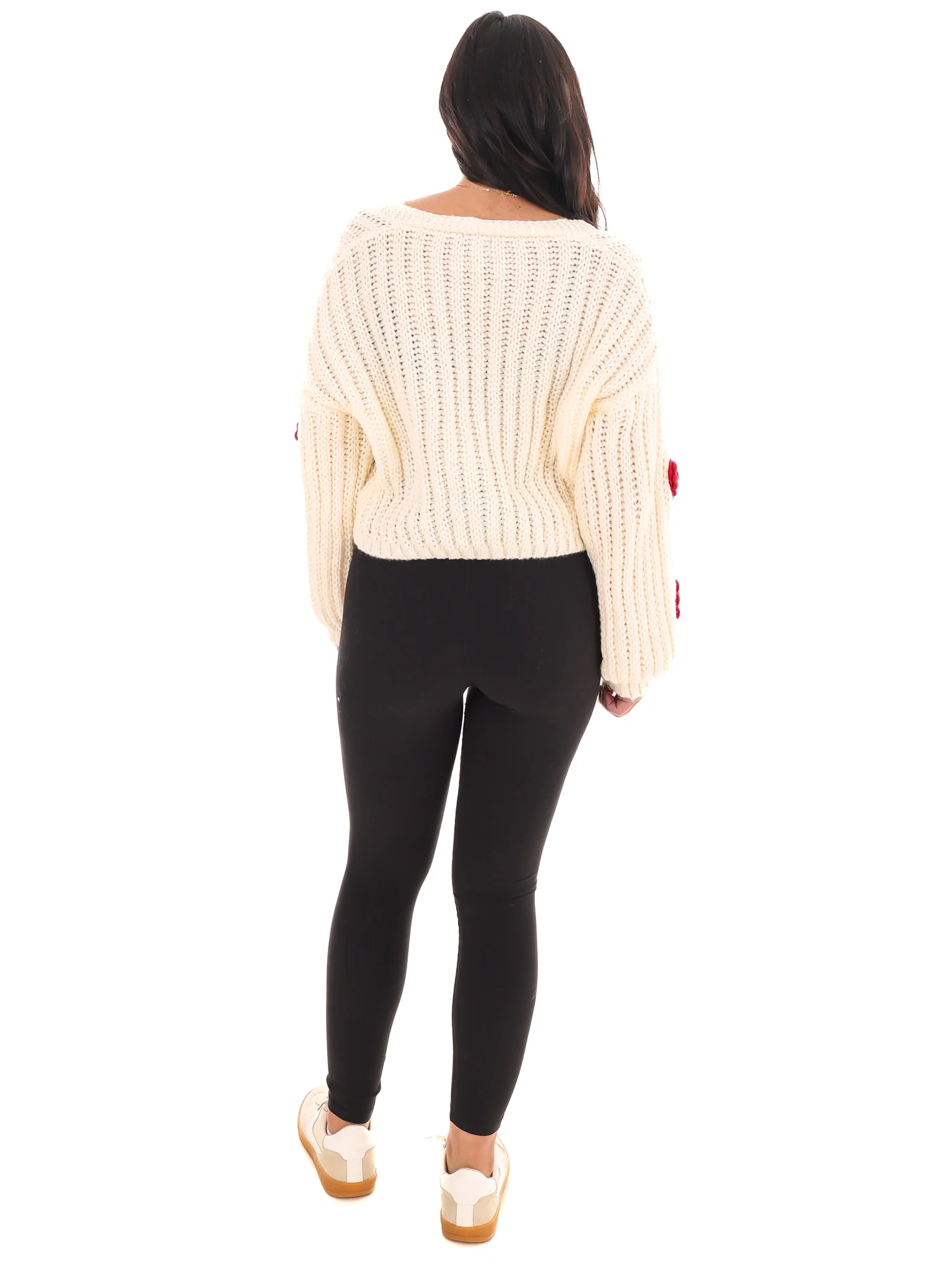 Sweetheart Knit Cardigan - Image 7