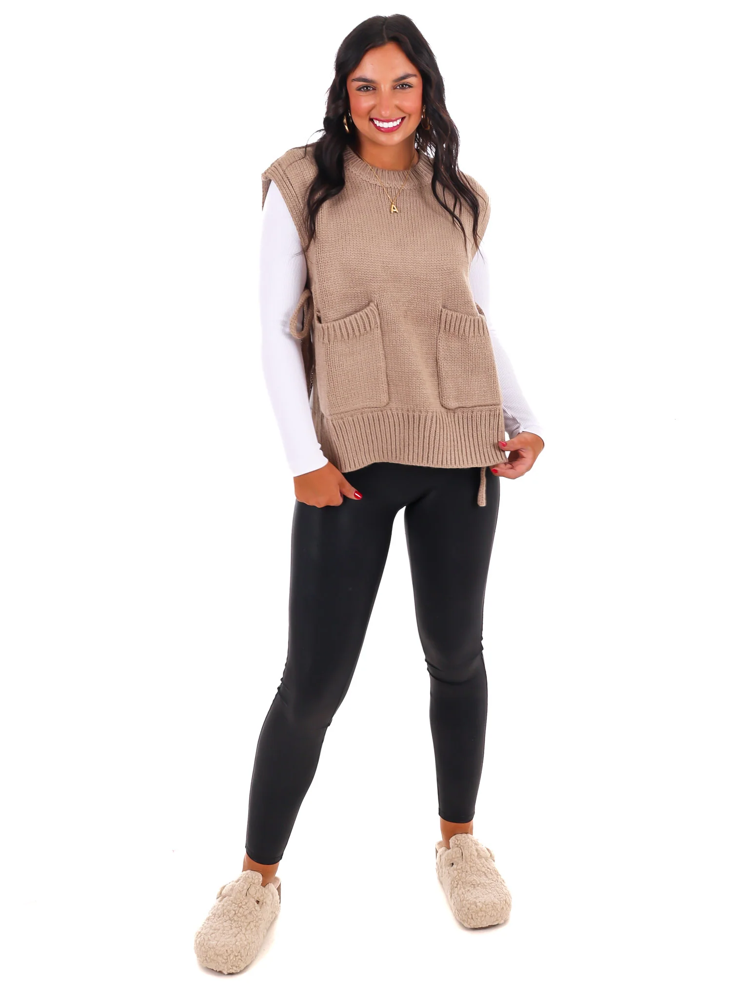 Swept Away Side Tie Sweater - Image 10