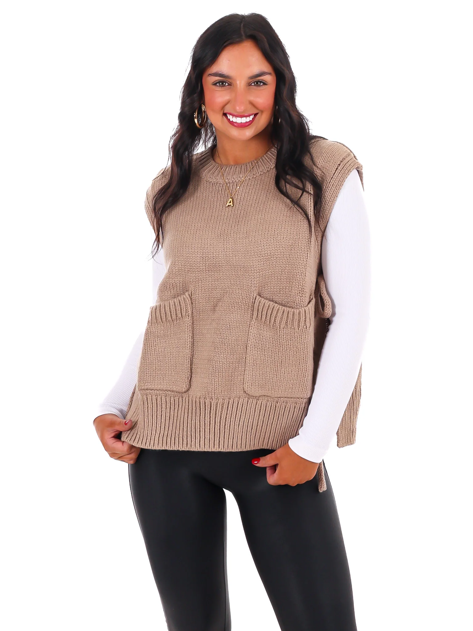 Swept Away Side Tie Sweater - Image 11