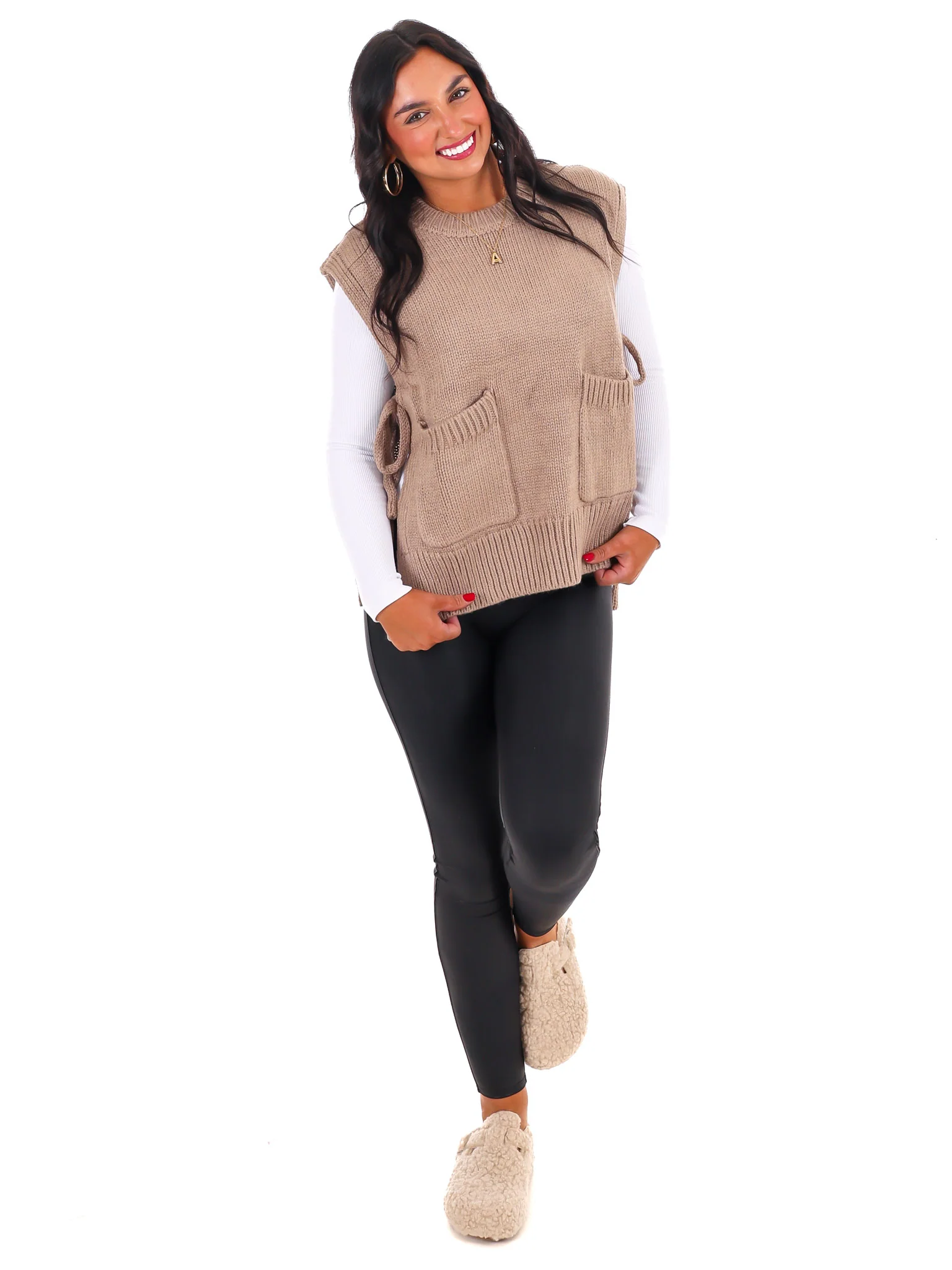 Swept Away Side Tie Sweater - Image 12