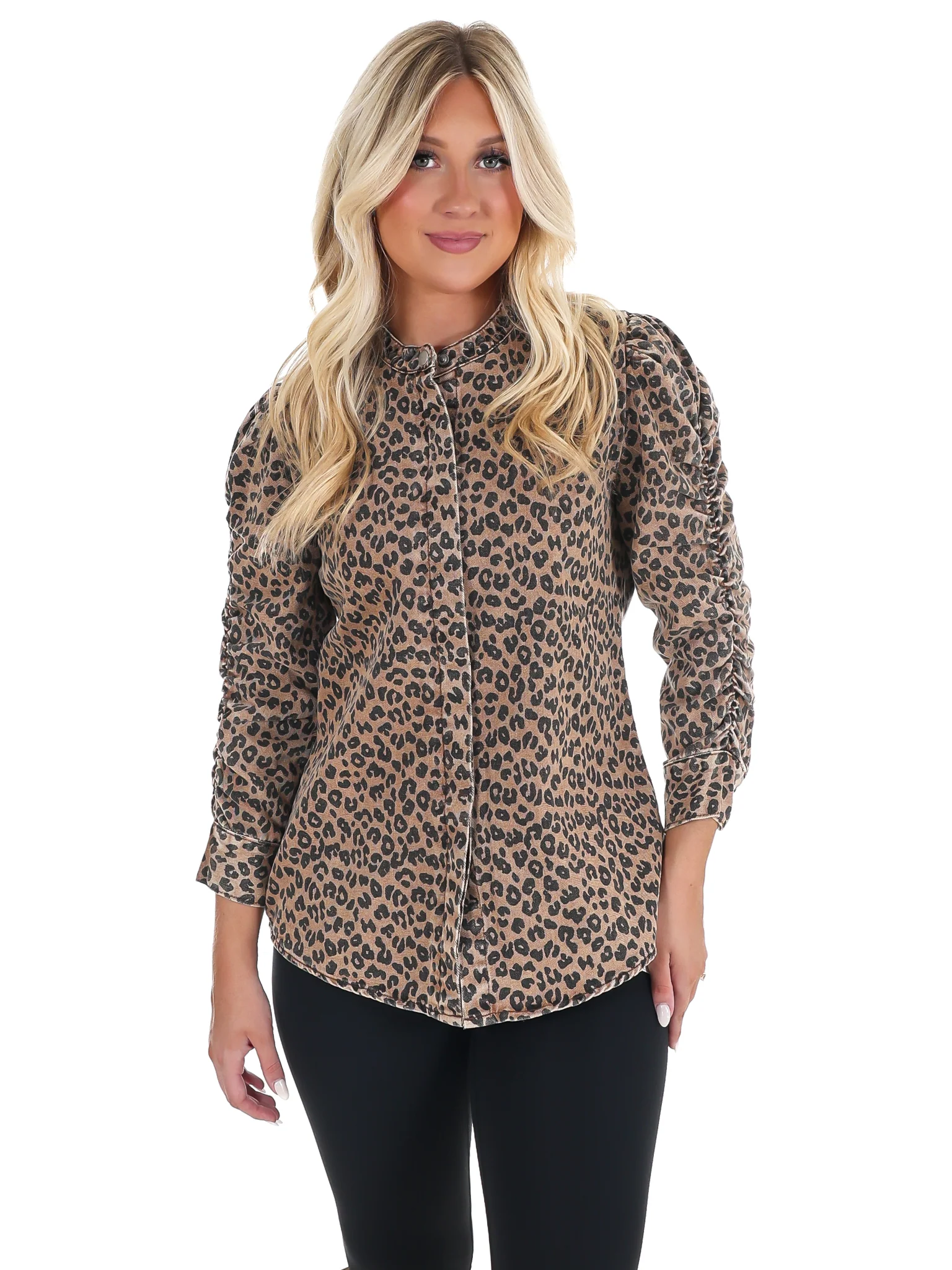Take the Chance Leopard Jacket - Image 3