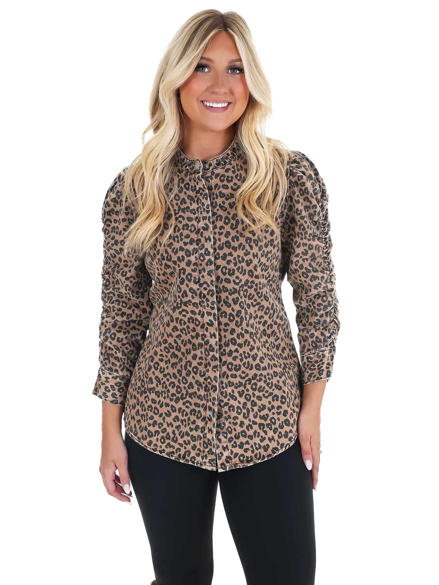 Take the Chance Leopard Jacket - Image 5