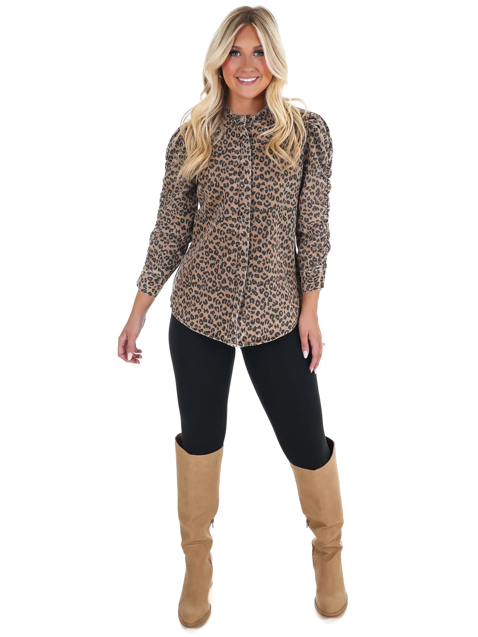 Take the Chance Leopard Jacket - Image 7