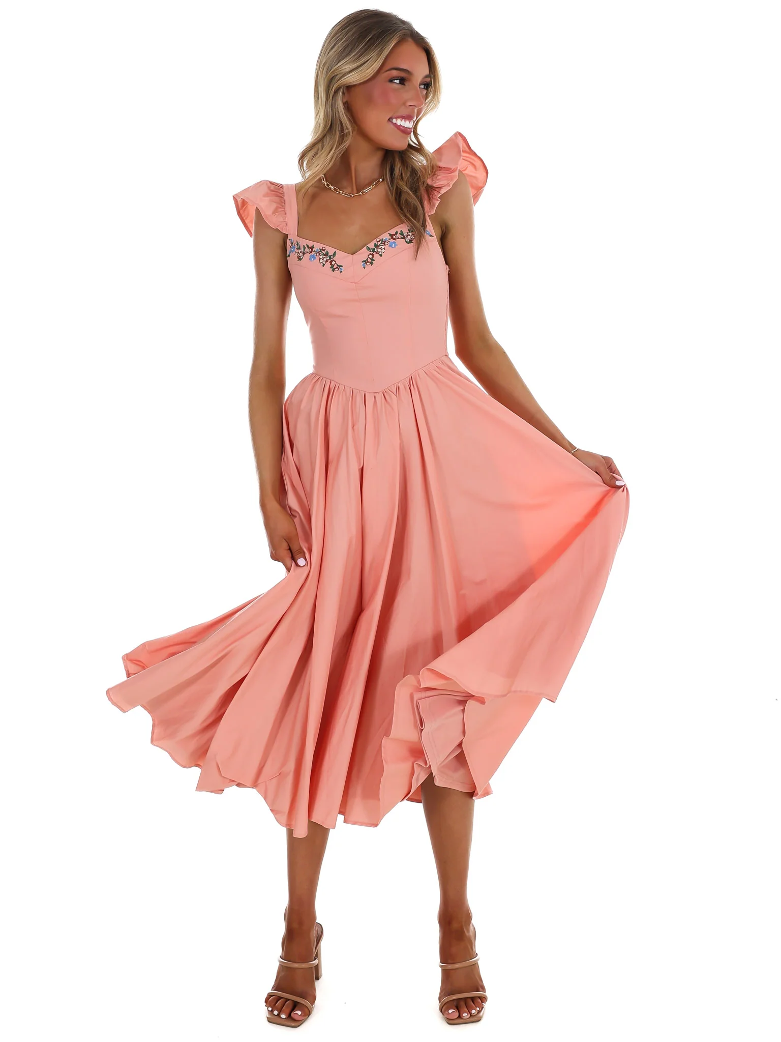 Tea Time Midi Dress - Image 2