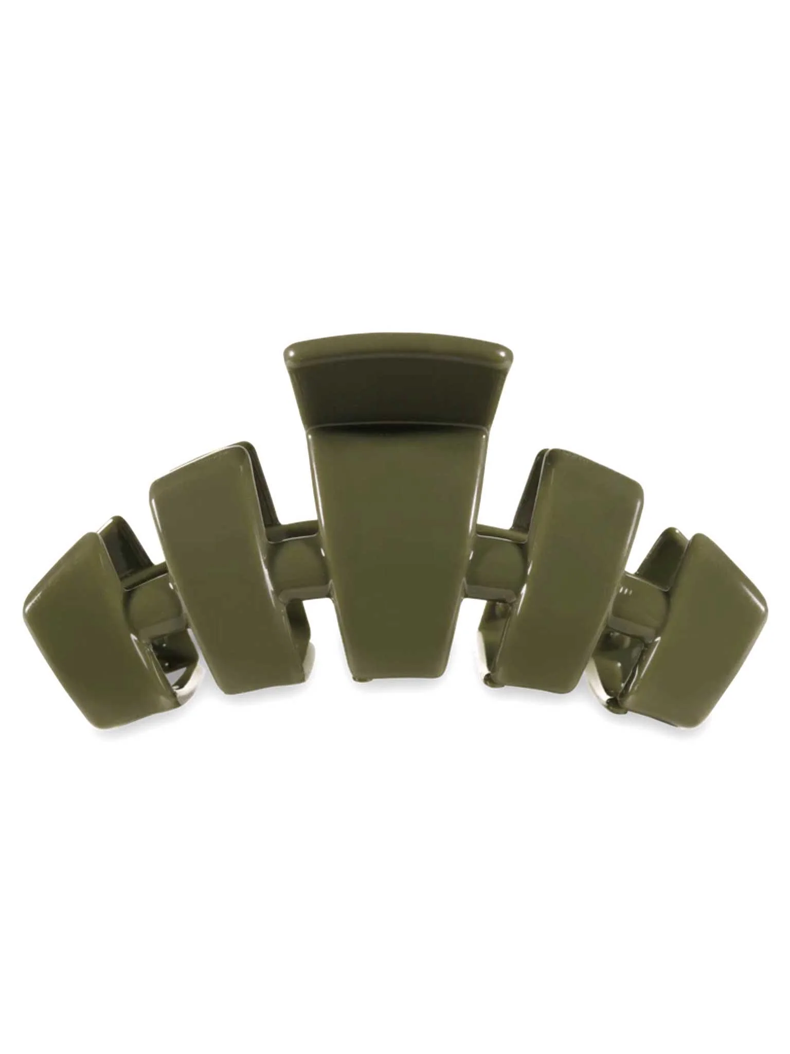 Teleties Classic Olive Medium Hair Clip