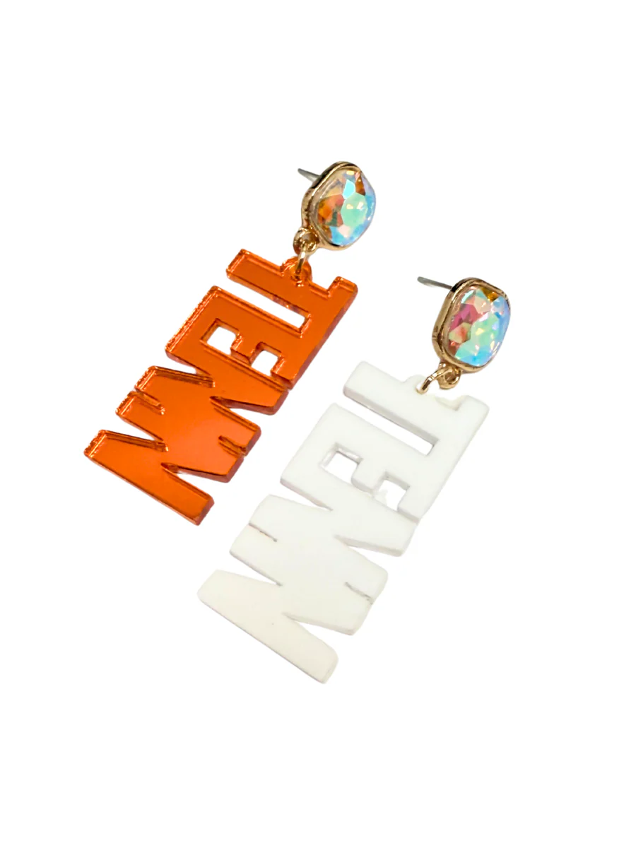 TENN Acrylic Dangle Earrings