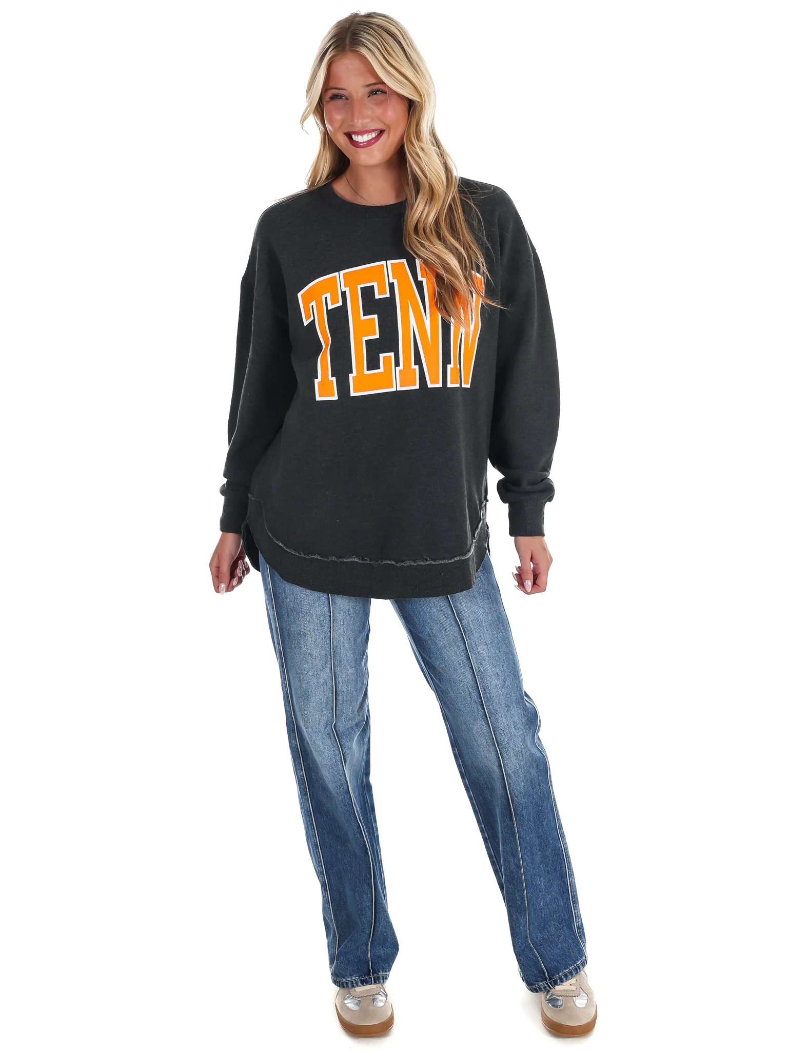 TENN Crewneck Poncho Fleece Pullover - Image 6