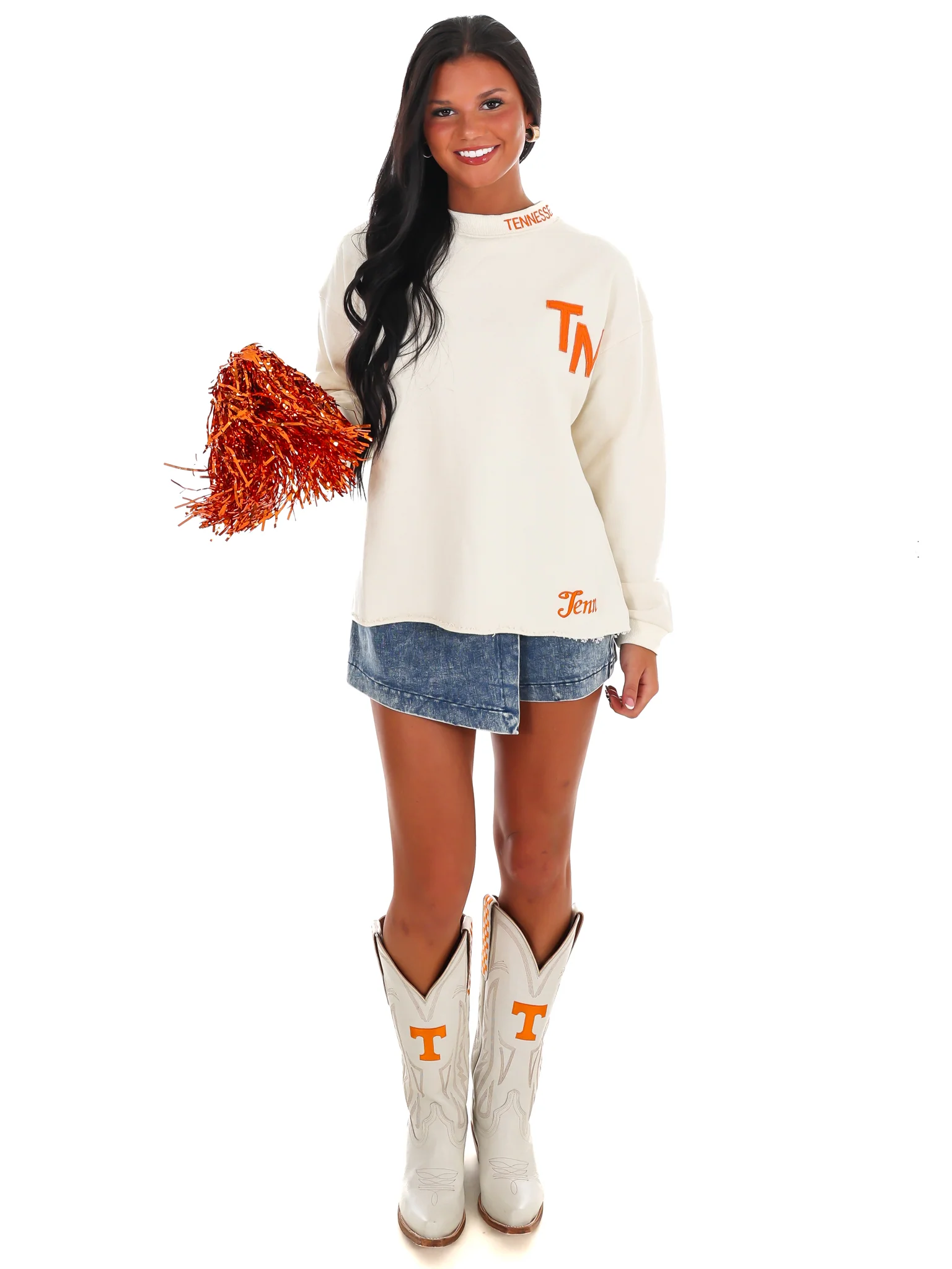 Tenn Print Pullover Sweater - Image 4