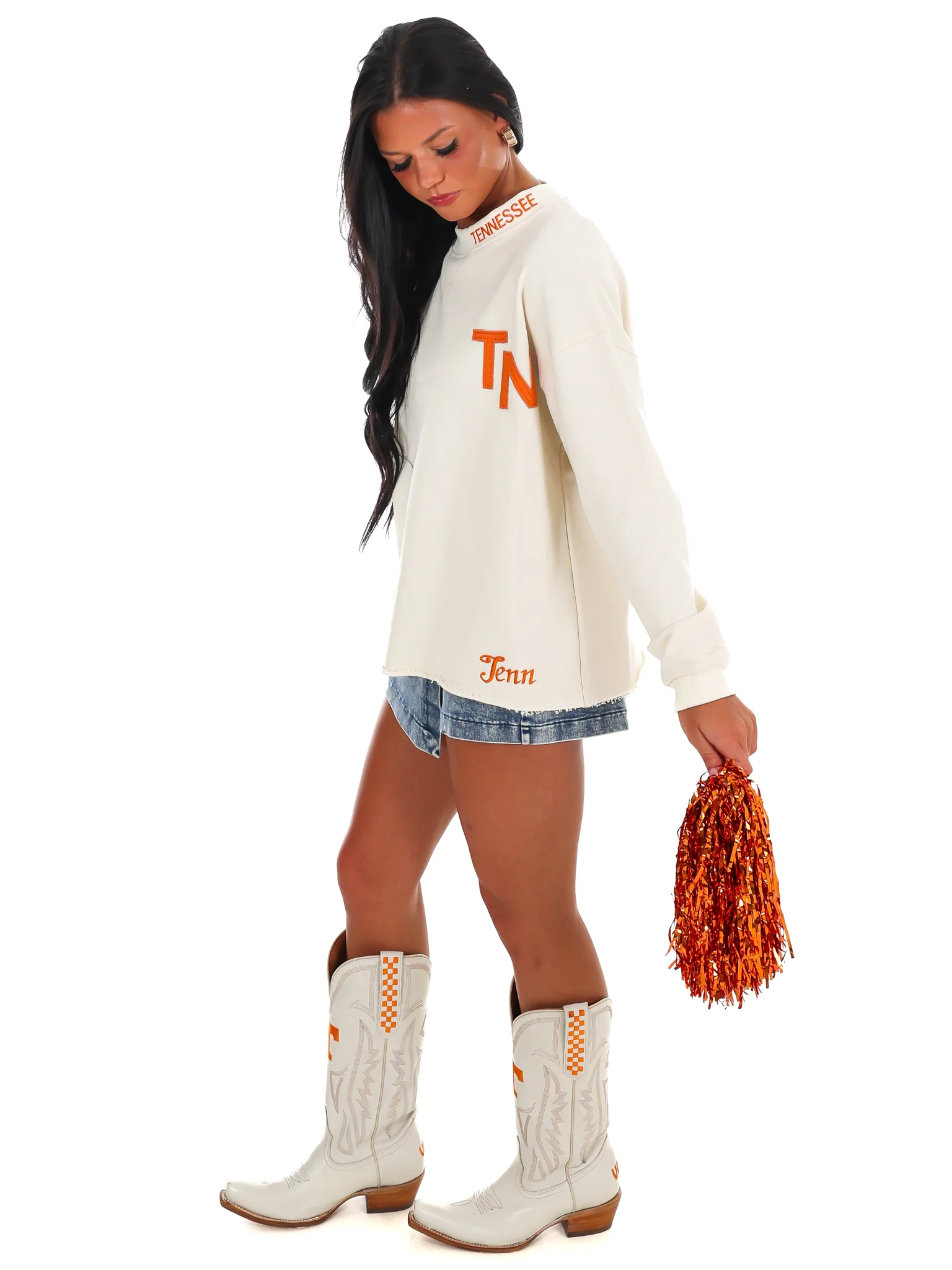 Tenn Print Pullover Sweater - Image 7