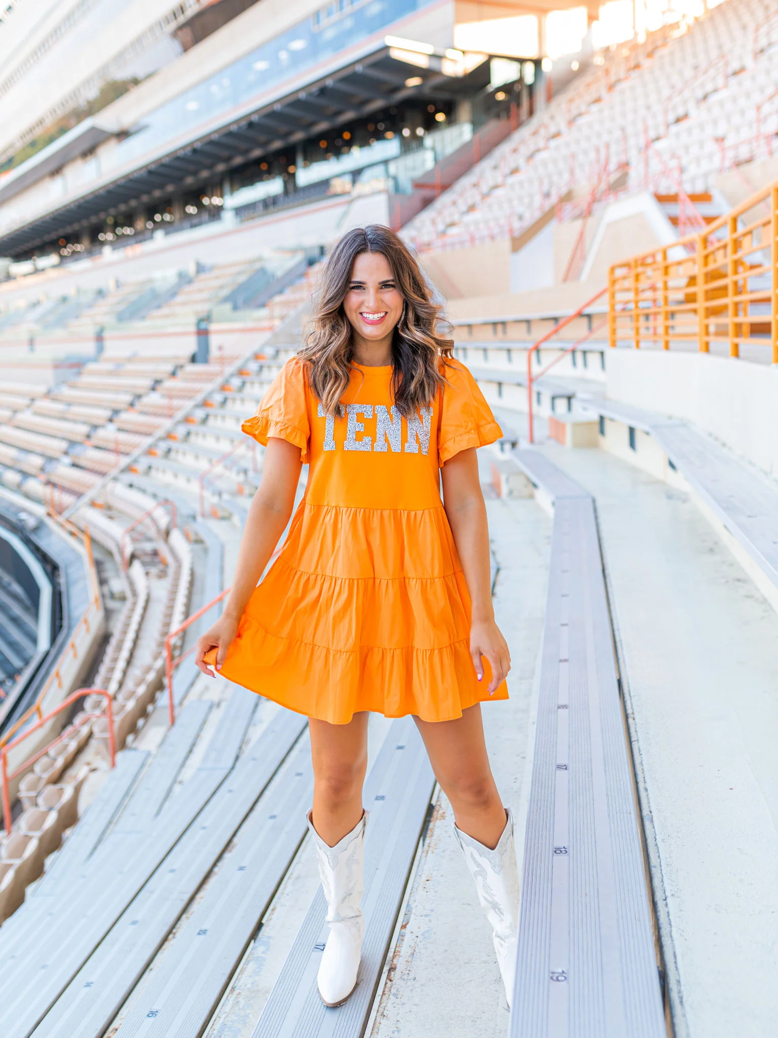 TENN Ruffle Mini Dress - Image 3