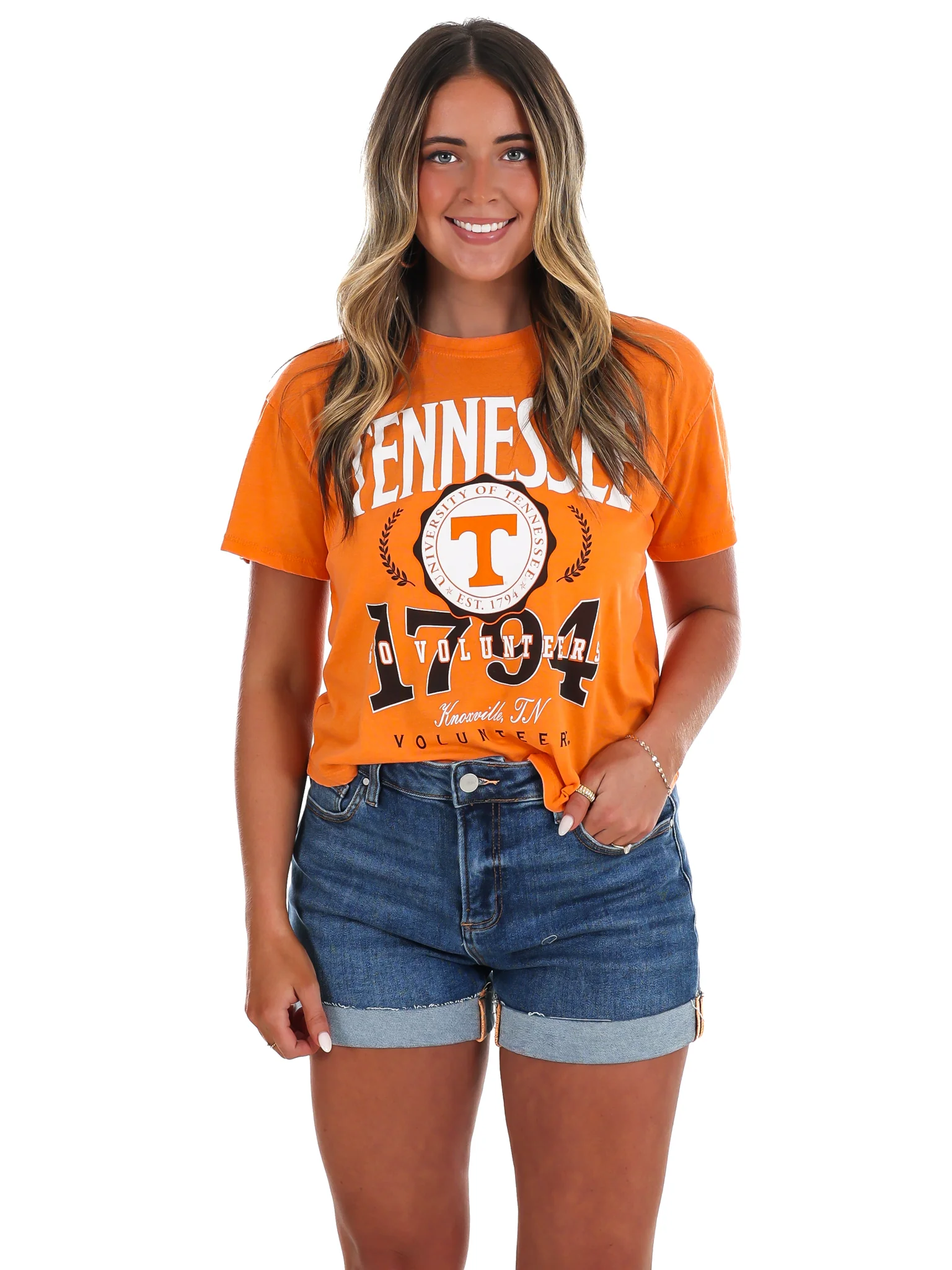 Tennessee 1794 Vintage Waist Length Tee - Image 5