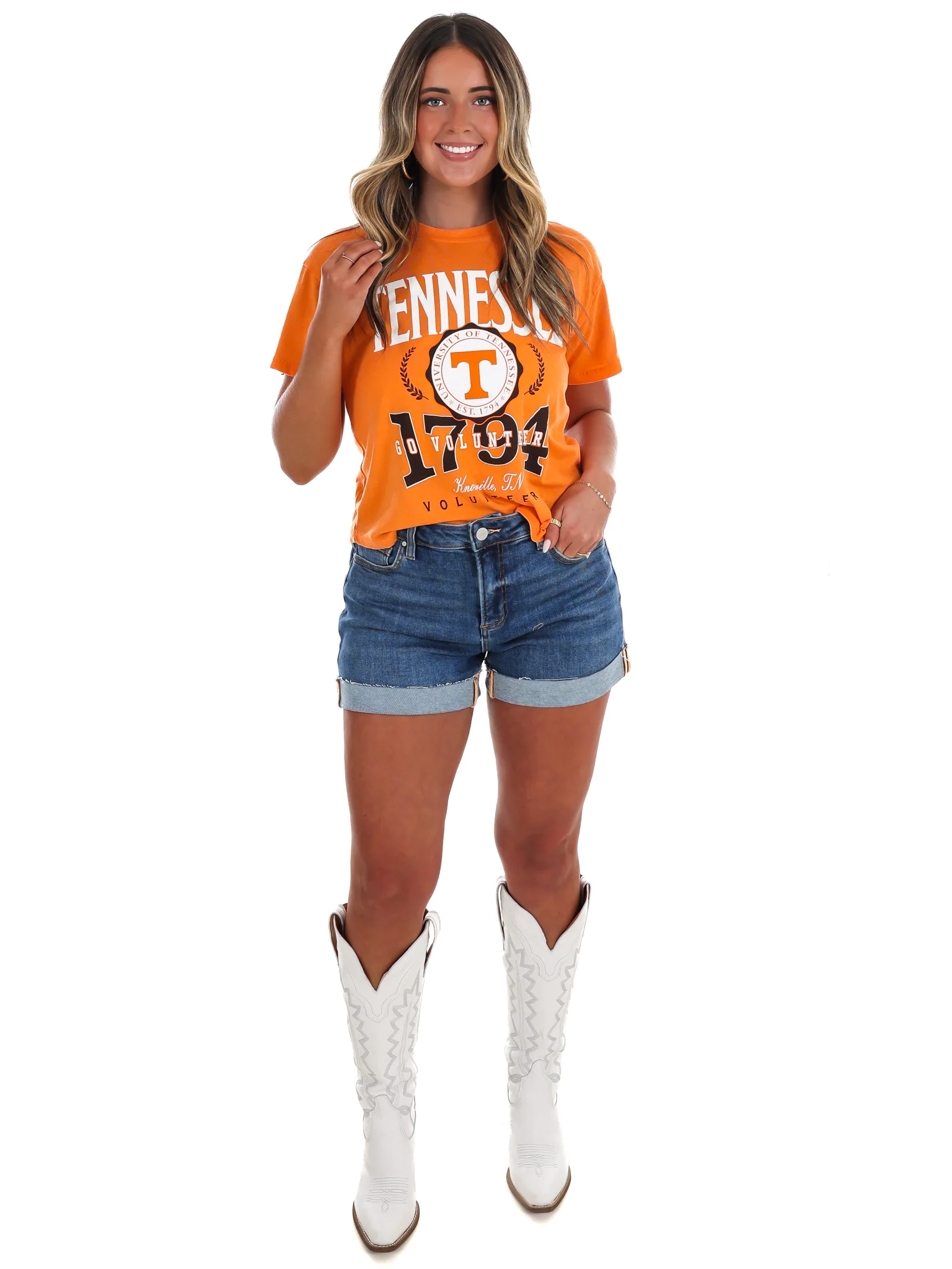 Tennessee 1794 Vintage Waist Length Tee - Image 6