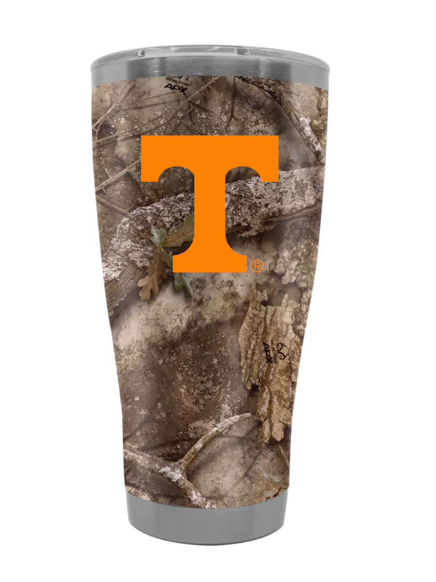 Tennessee 30oz Realtree Camo Tumbler