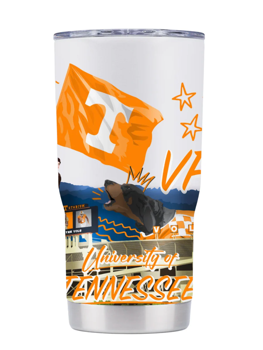 Tennessee Campus Icons Tumbler - Image 4