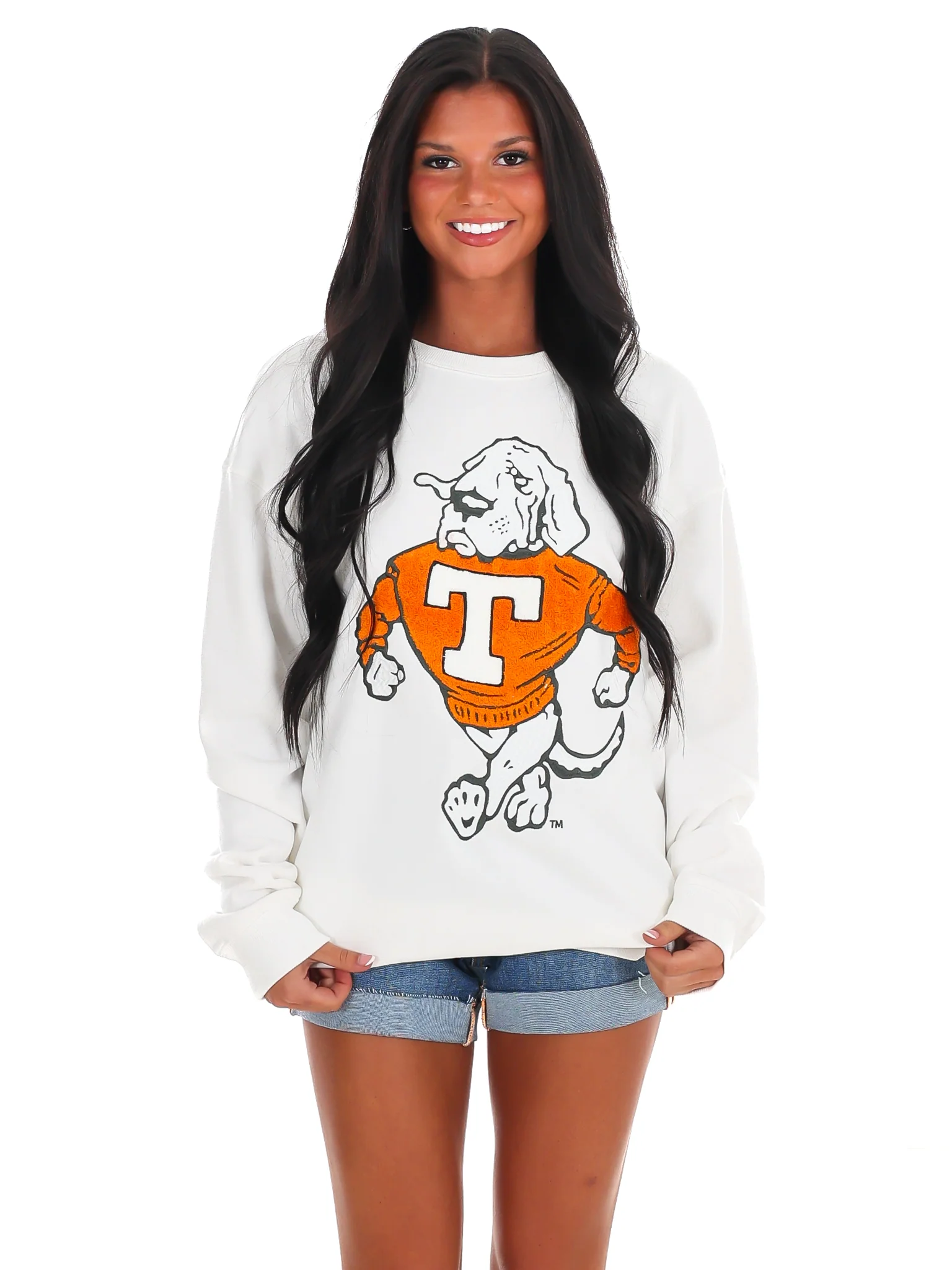 Tennessee Chenille Mascot Crewneck Sweatshirt - Image 3
