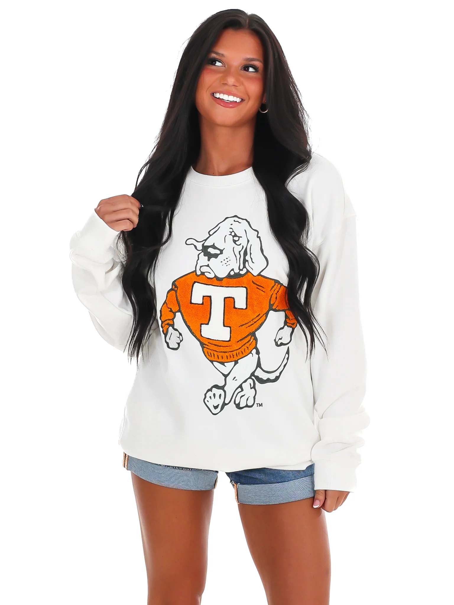 Tennessee Chenille Mascot Crewneck Sweatshirt - Image 5