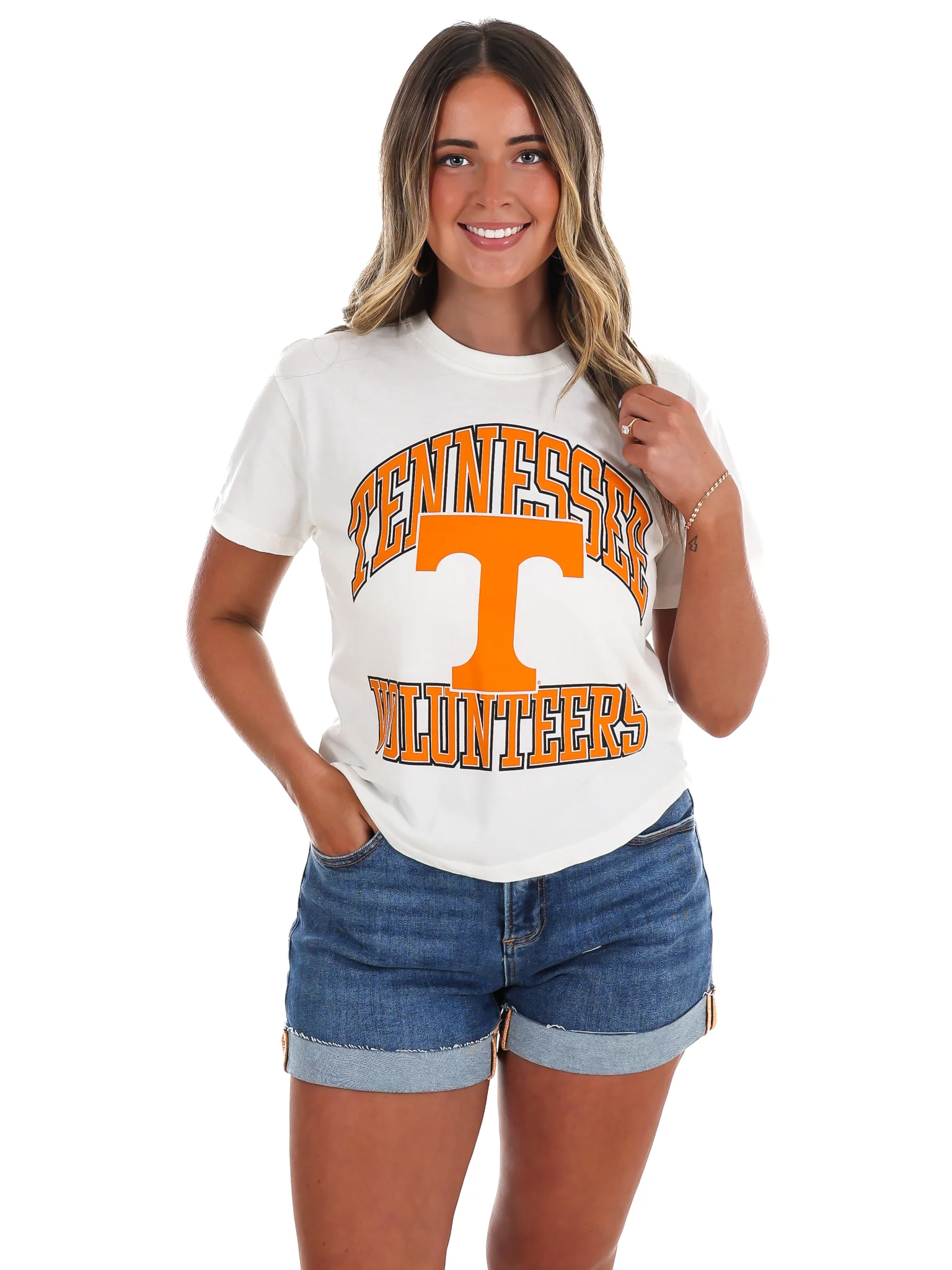 Tennessee Crewneck Waist Length Tee - Image 10