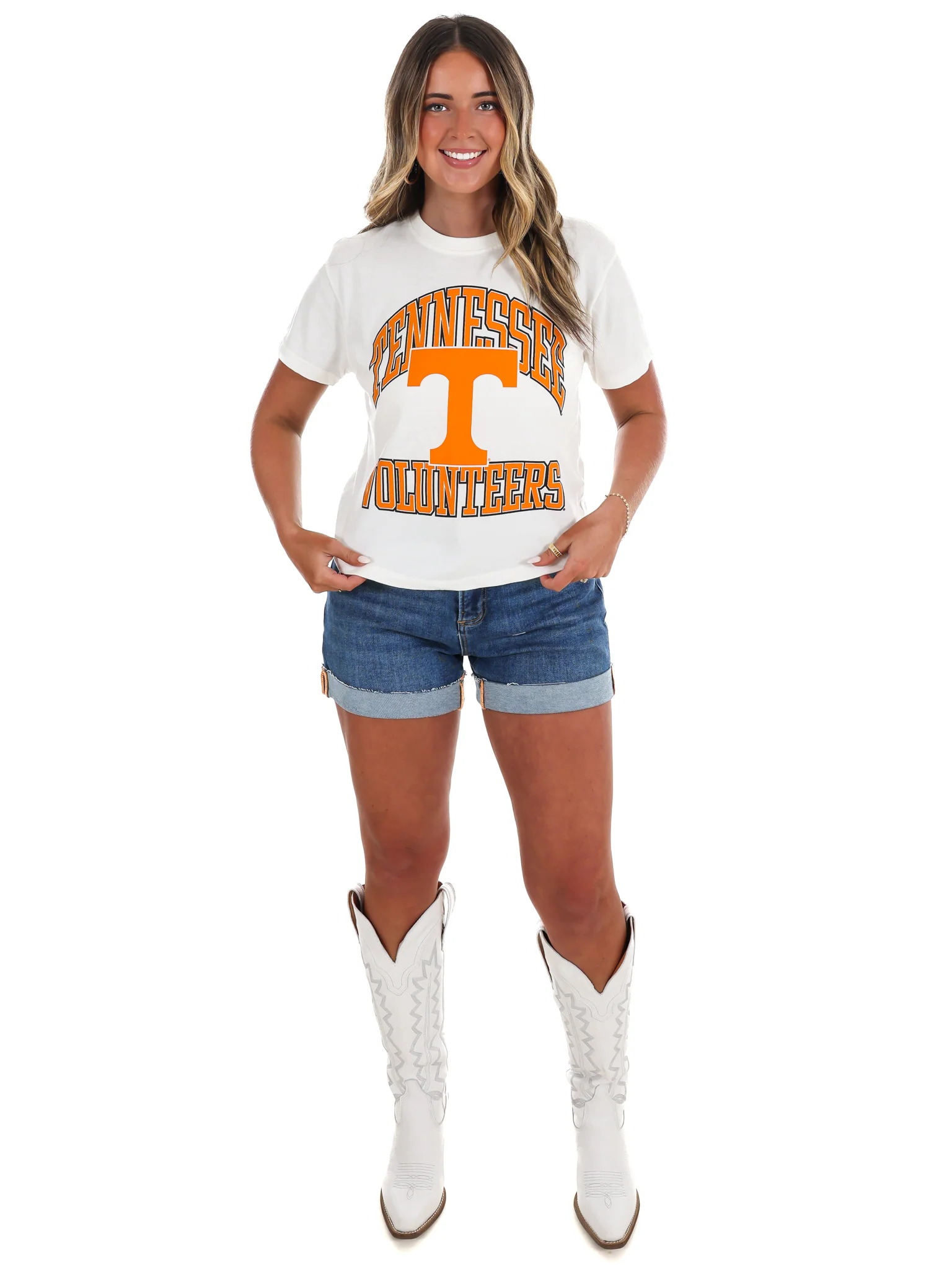 Tennessee Crewneck Waist Length Tee - Image 11