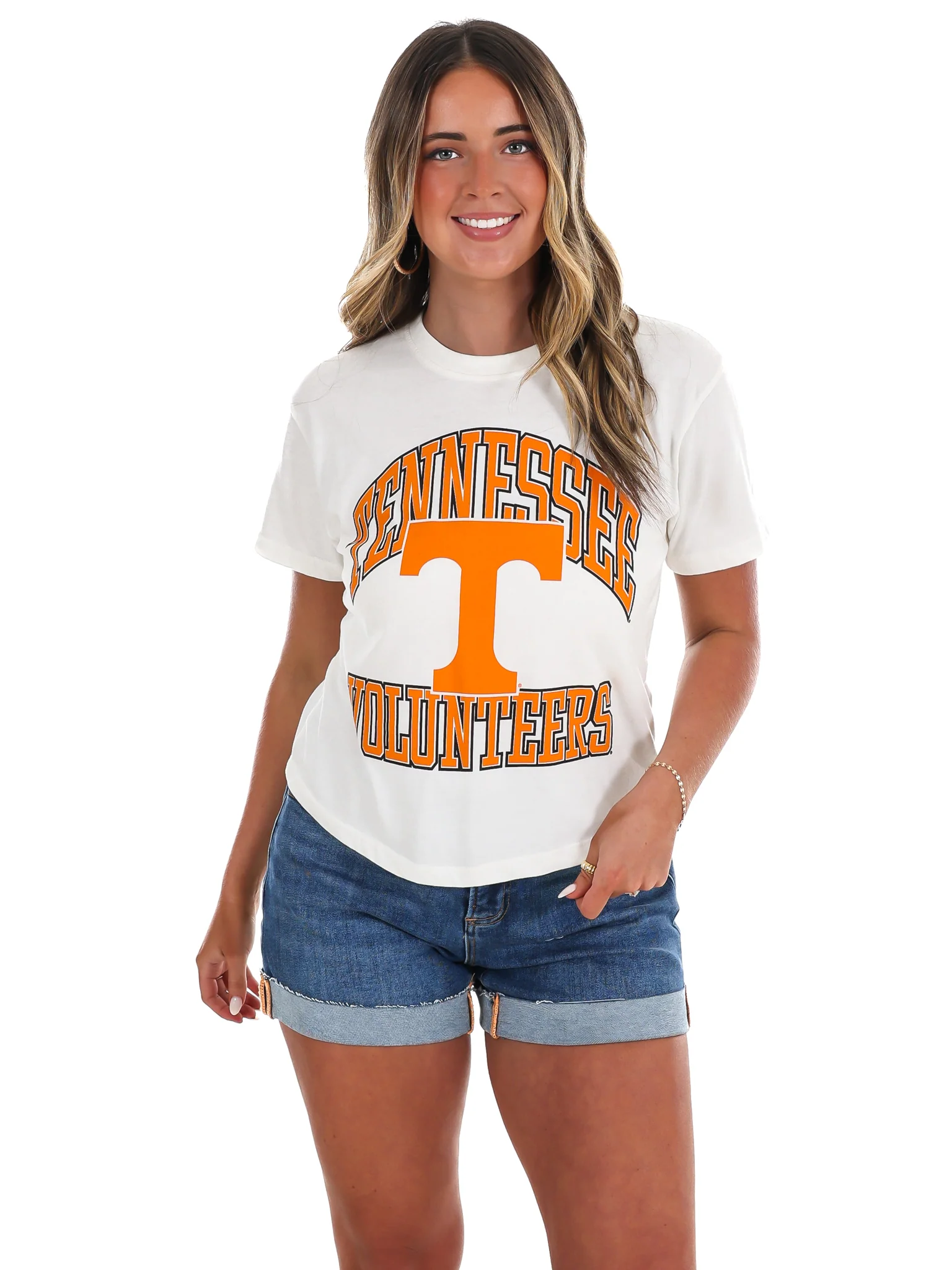 Tennessee Crewneck Waist Length Tee - Image 12