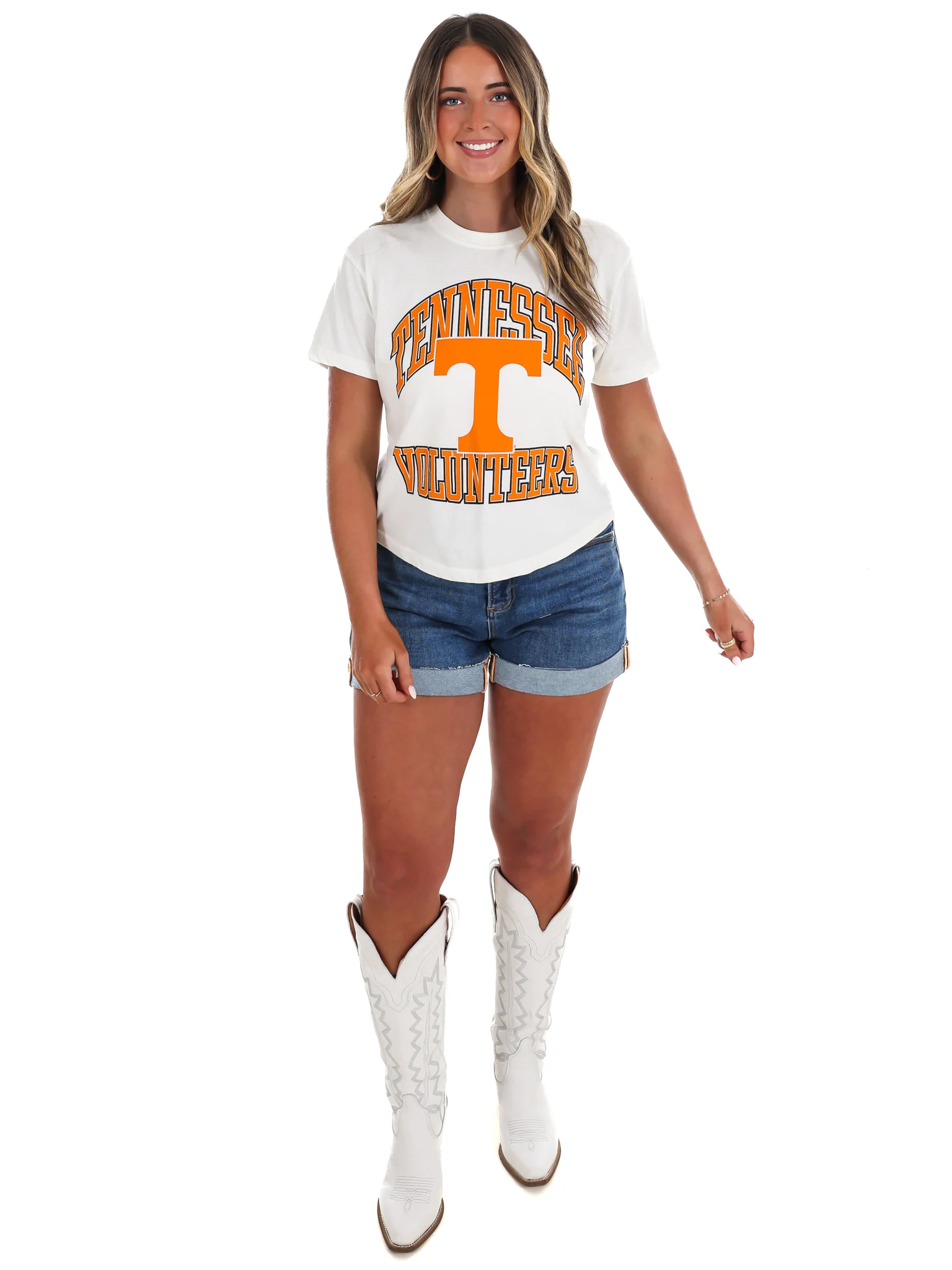 Tennessee Crewneck Waist Length Tee - Image 13