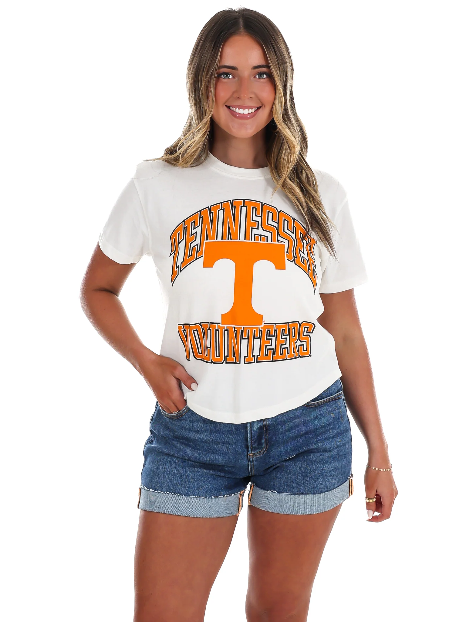 Tennessee Crewneck Waist Length Tee - Image 16