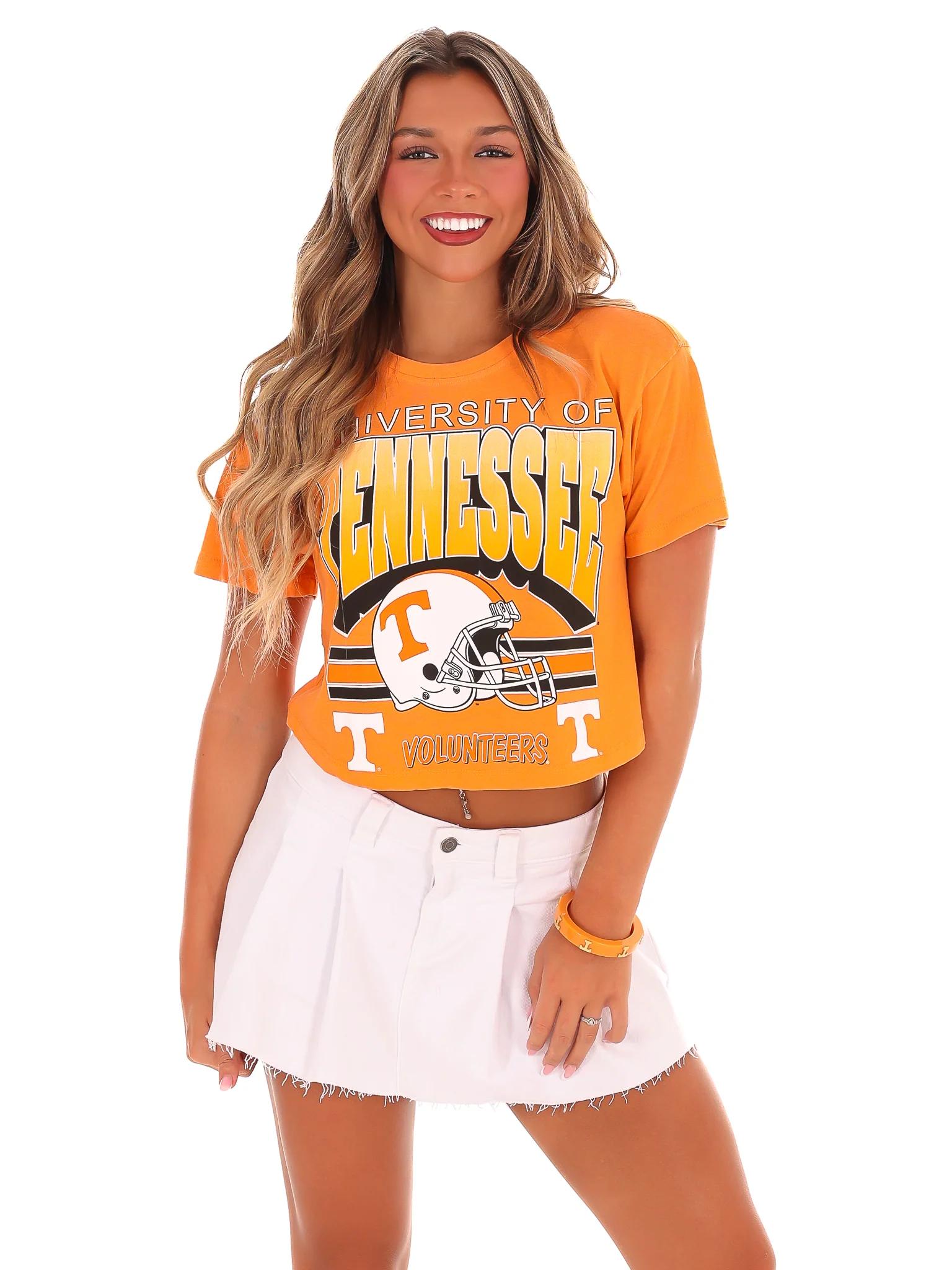 Tennessee Helmet Crop Top - Image 10