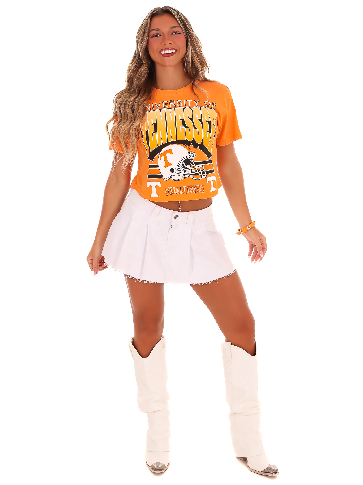 Tennessee Helmet Crop Top - Image 11