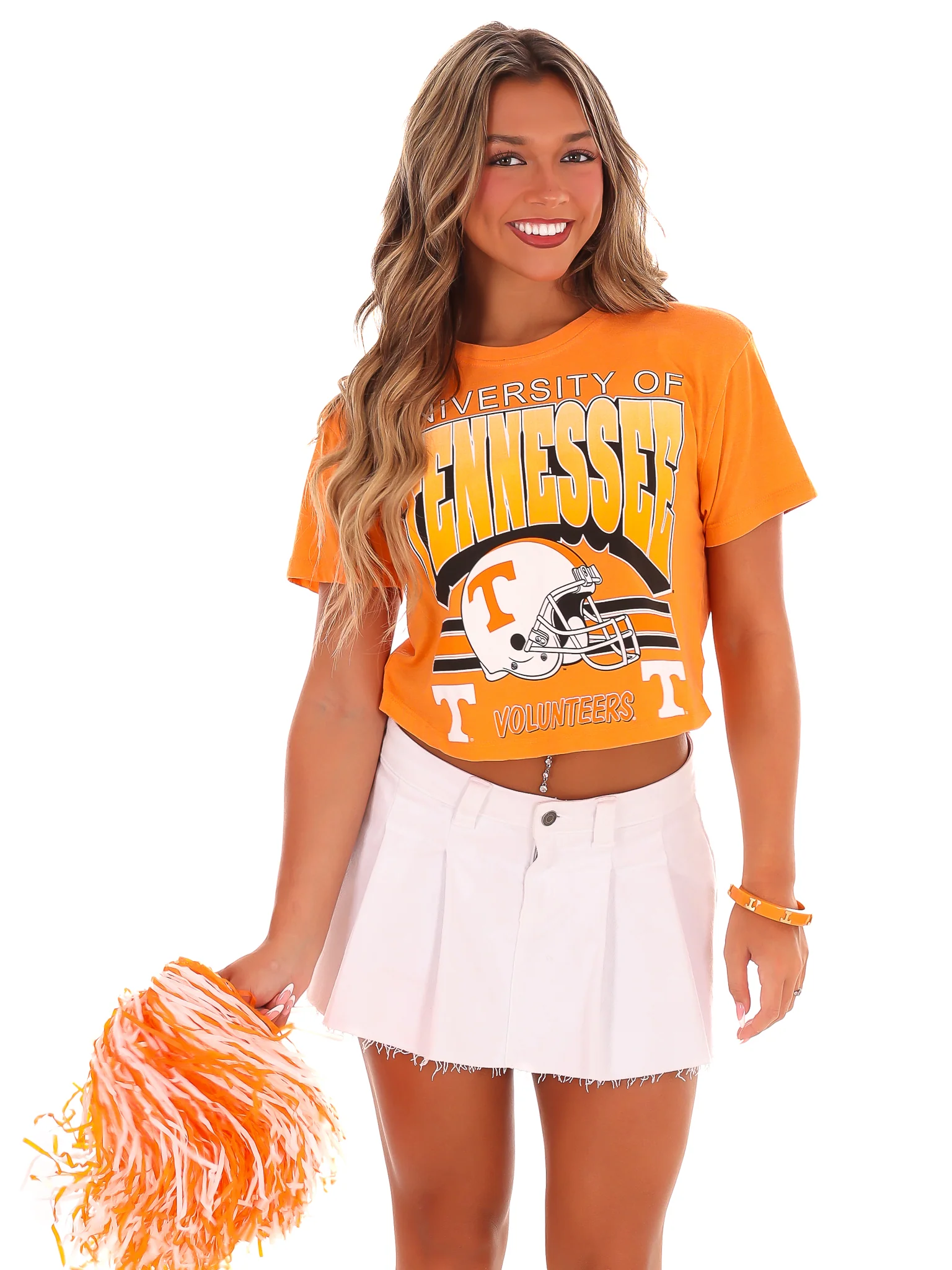 Tennessee Helmet Crop Top - Image 8