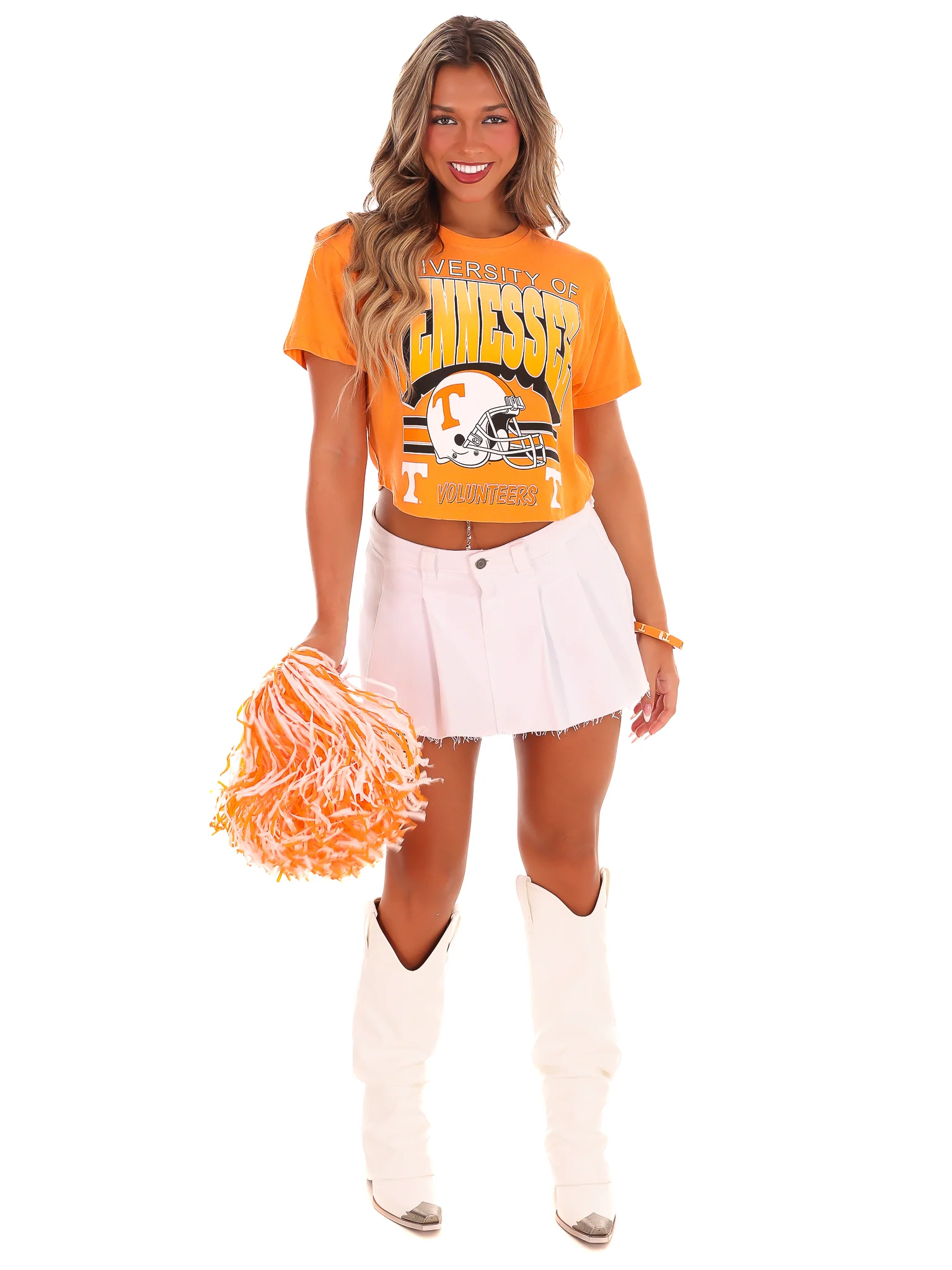 Tennessee Helmet Crop Top - Image 9