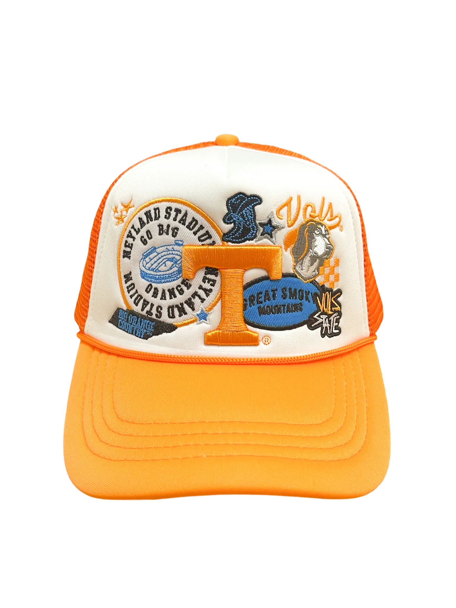 Tennessee Layered Patch Trucker Hat - Image 2