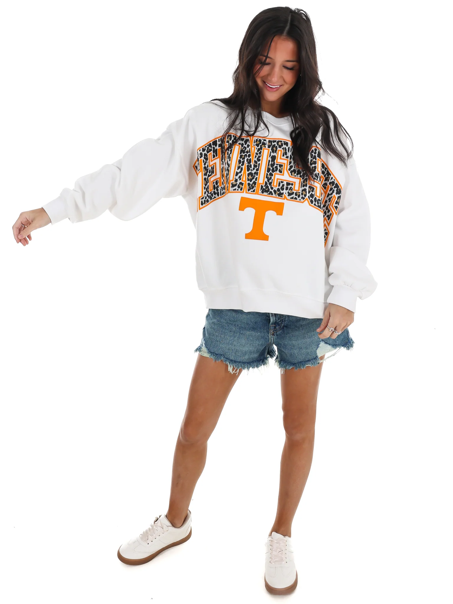 Tennessee Leopard Oversized Pullover - Image 6