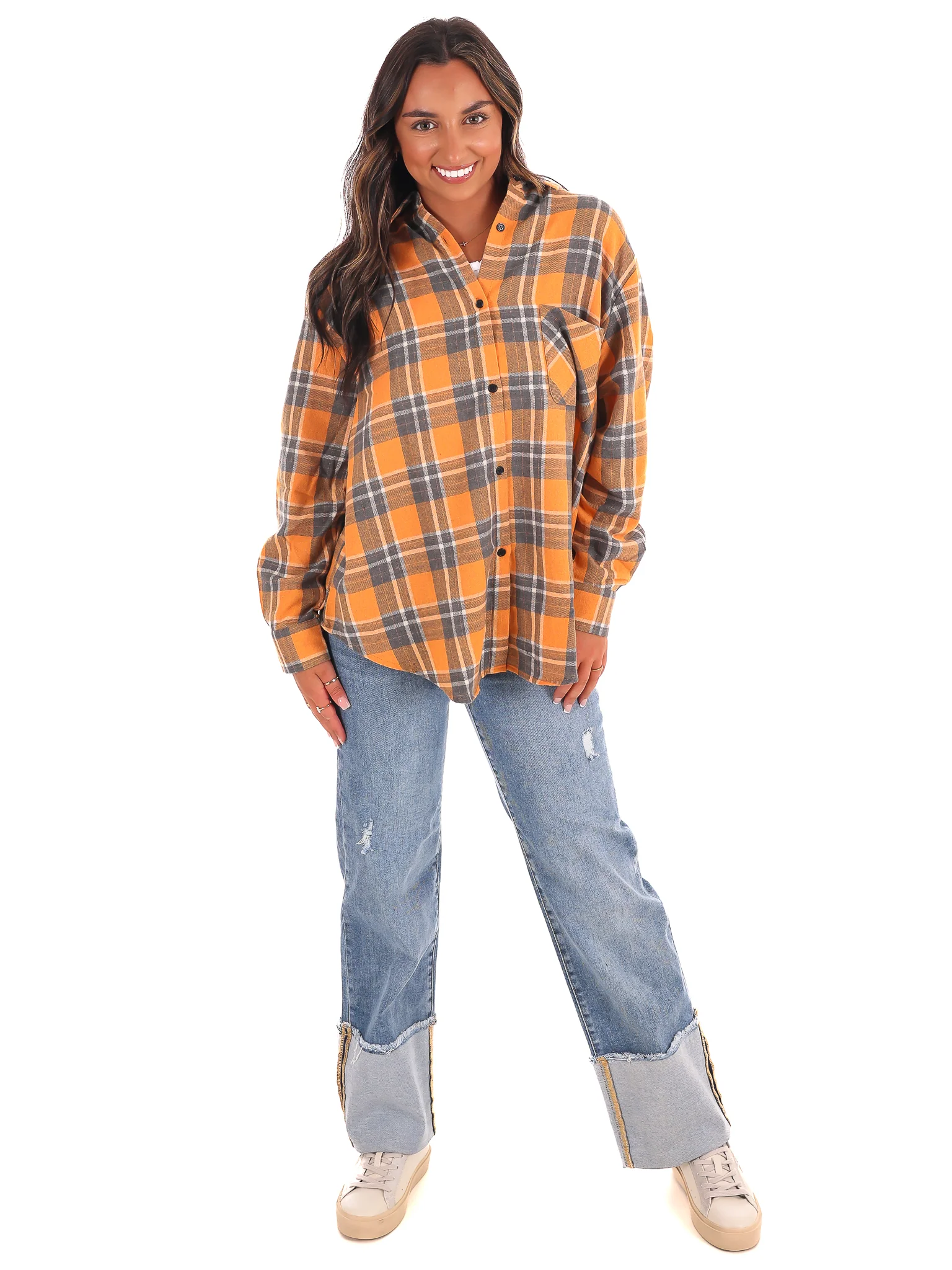 Tennessee Meyer Mascot Plaid Top - Image 3