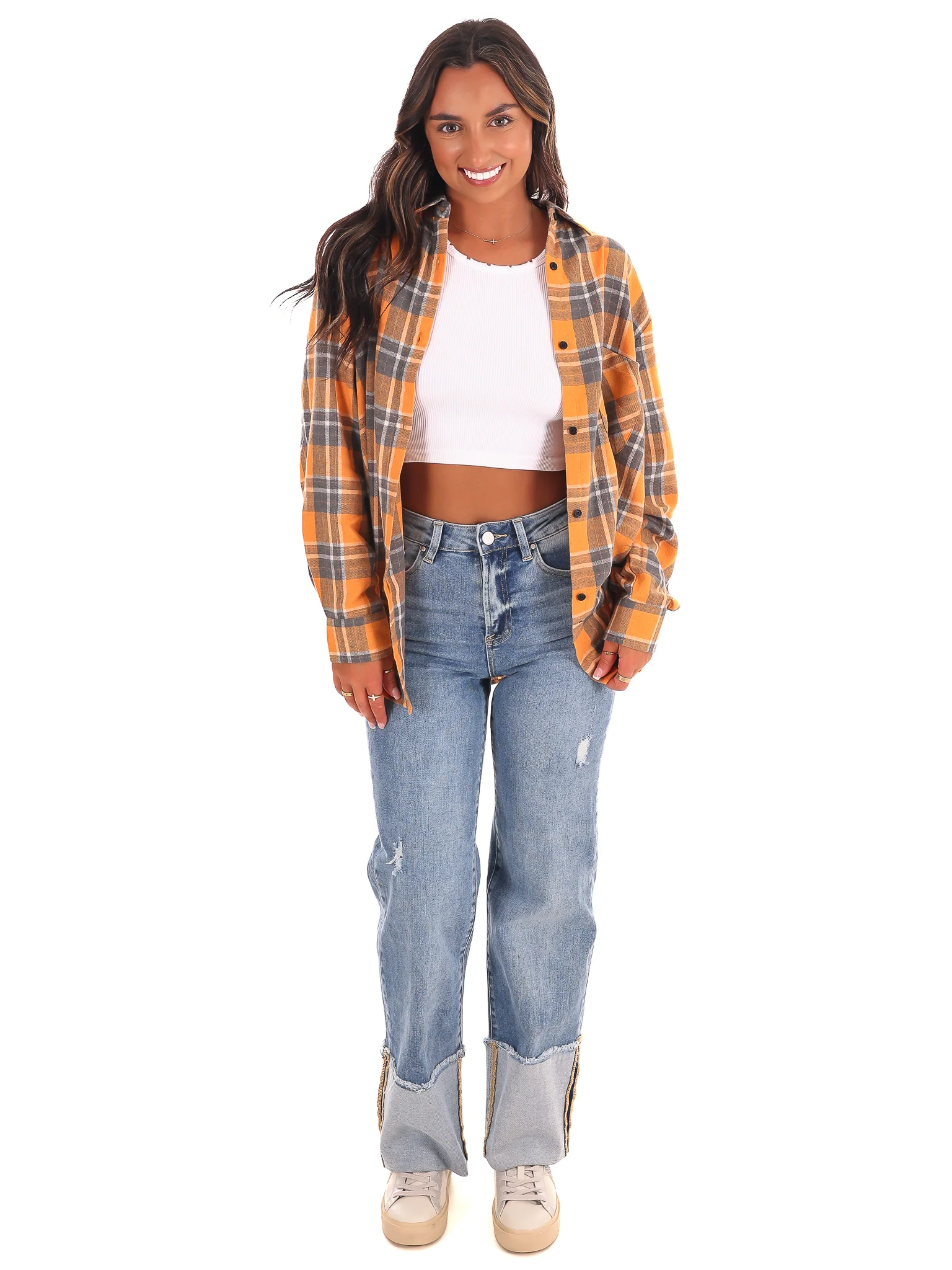 Tennessee Meyer Mascot Plaid Top - Image 7