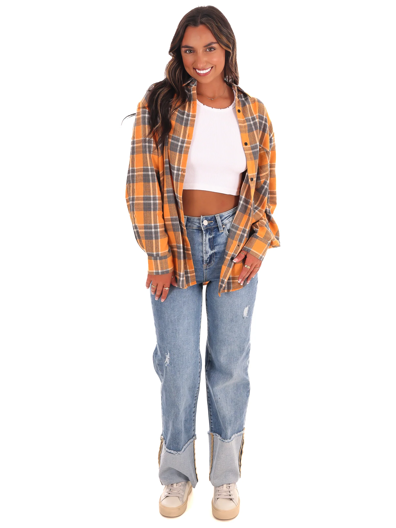Tennessee Meyer Mascot Plaid Top - Image 9