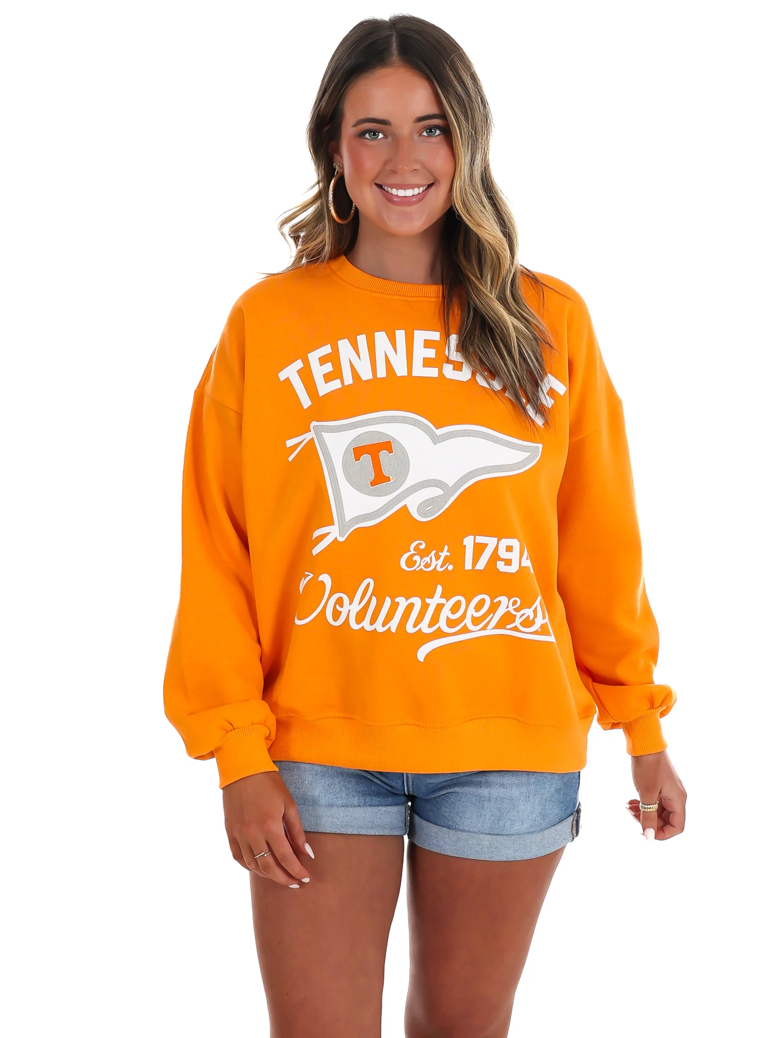 Tennessee Old Standard Flag Crewneck Sweatshirt - Image 5