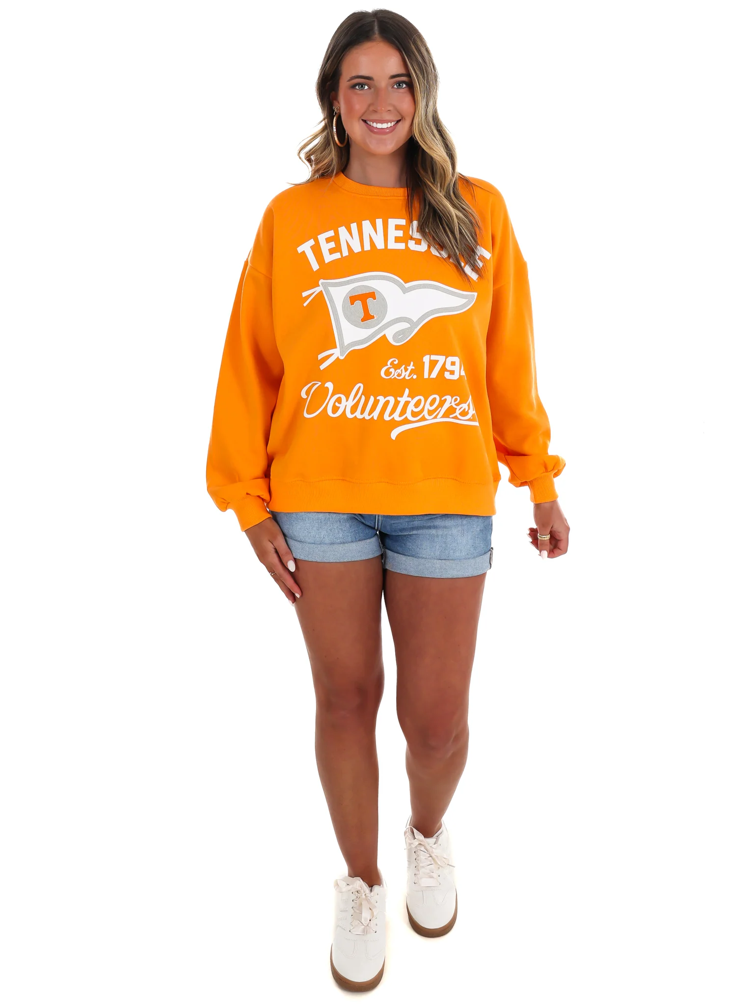 Tennessee Old Standard Flag Crewneck Sweatshirt - Image 6