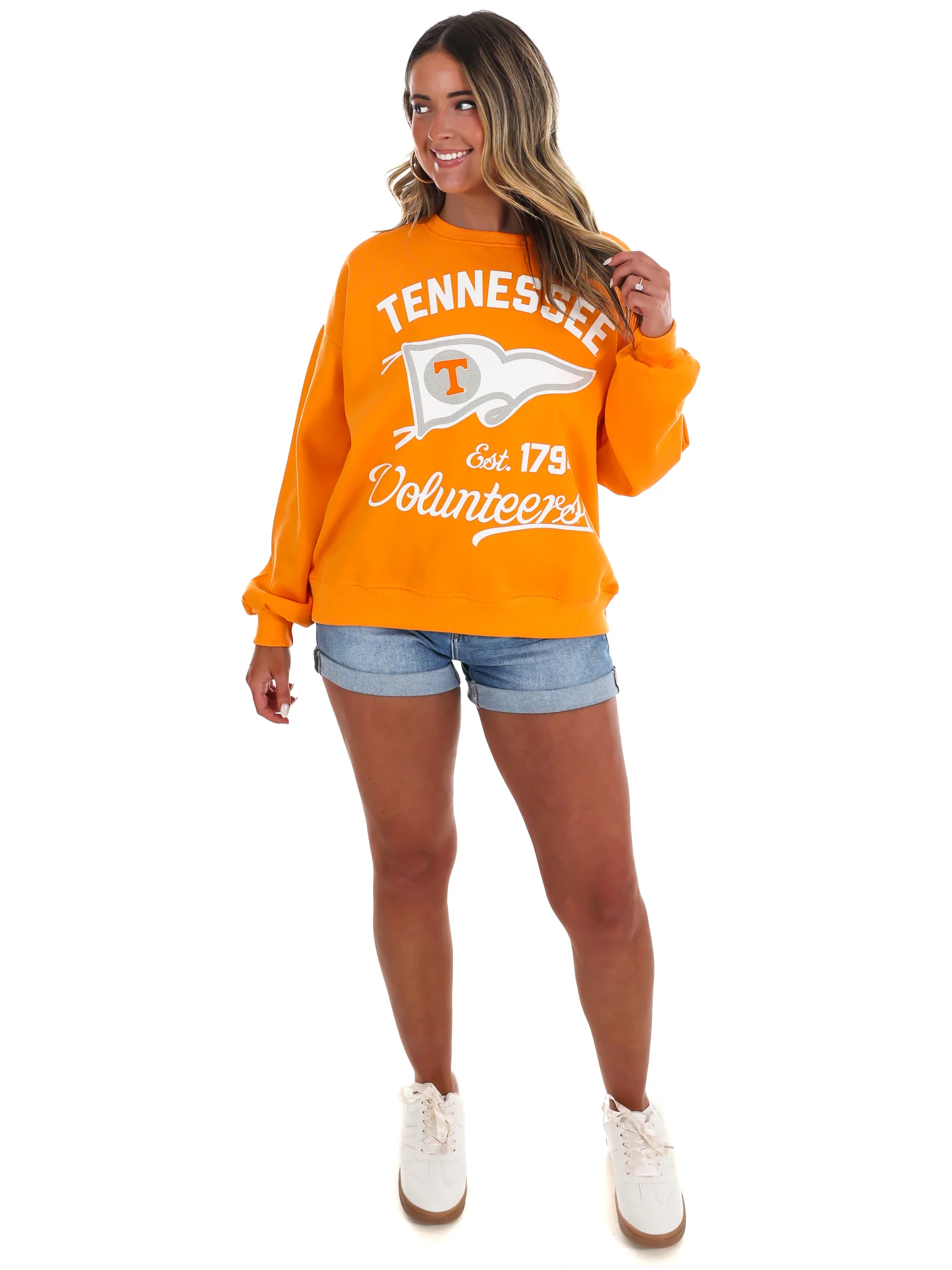 Tennessee Old Standard Flag Crewneck Sweatshirt - Image 8