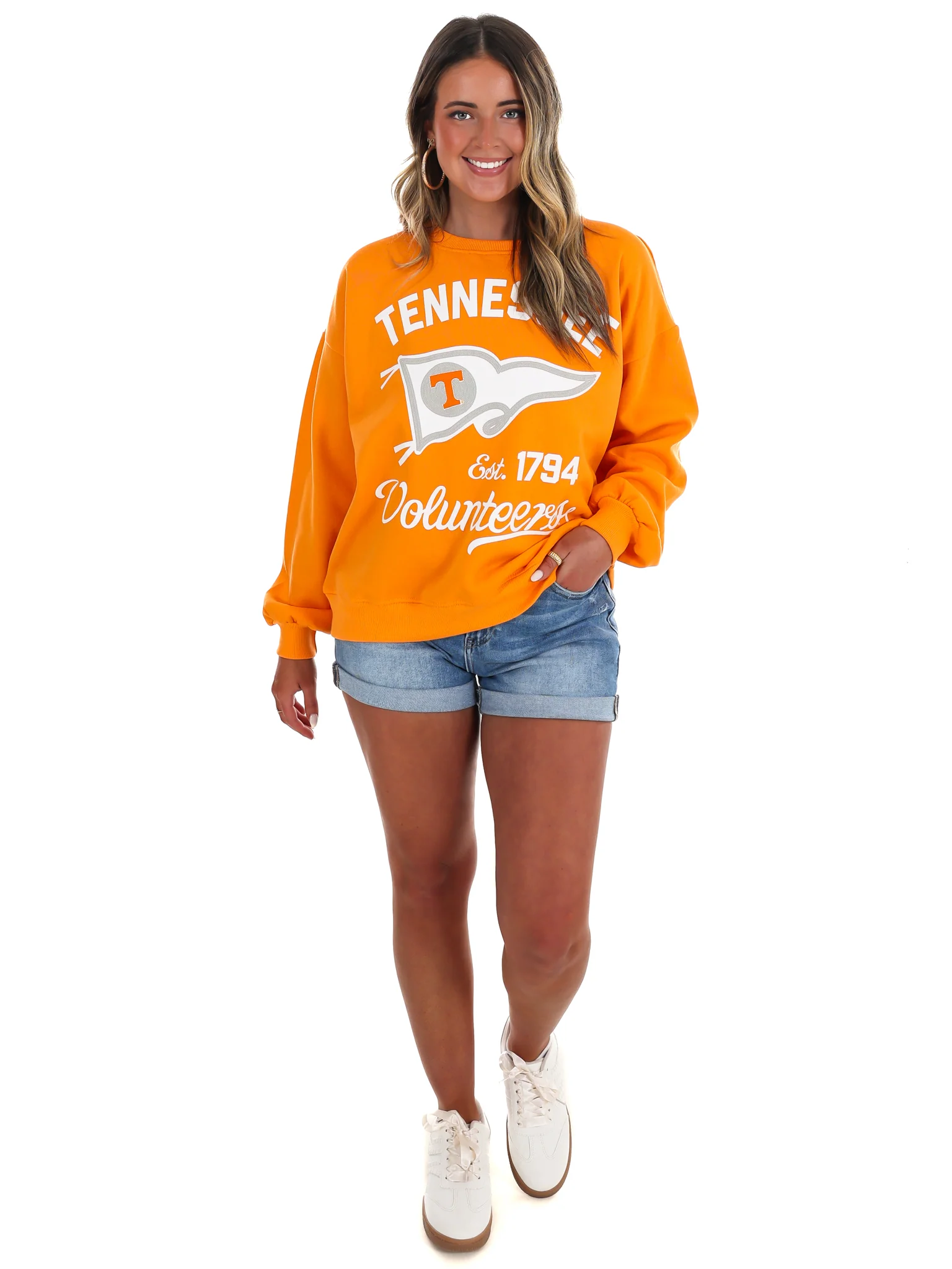 Tennessee Old Standard Flag Crewneck Sweatshirt - Image 9